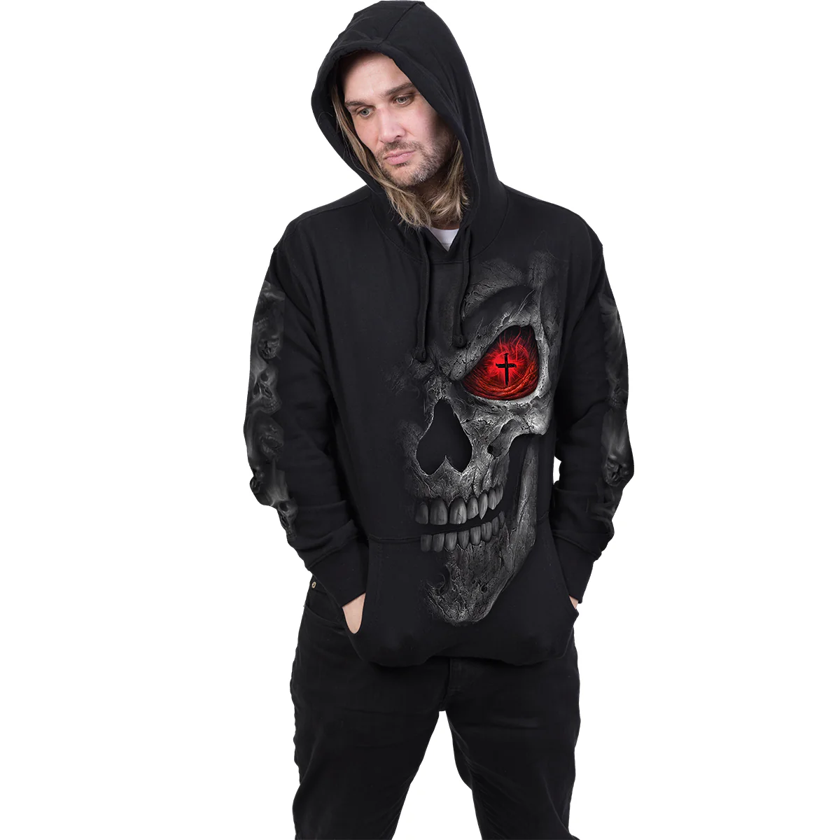 DEATH STARE - Hoody Black - Image 3