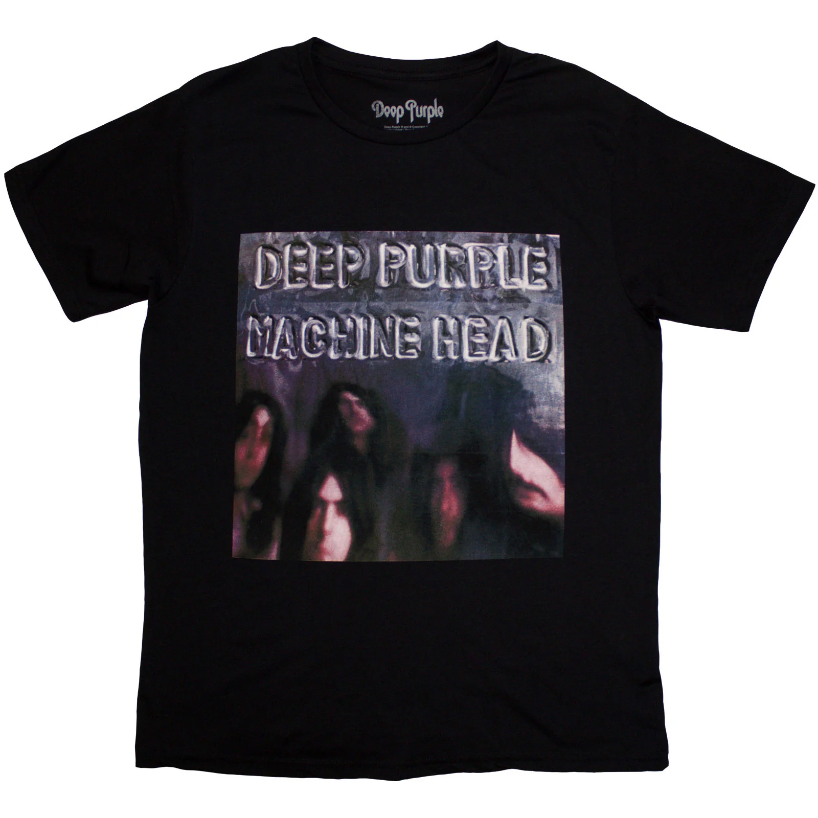 DEEP PURPLE - MACHINE HEAD ALBUM COVER - T-Shirt Black