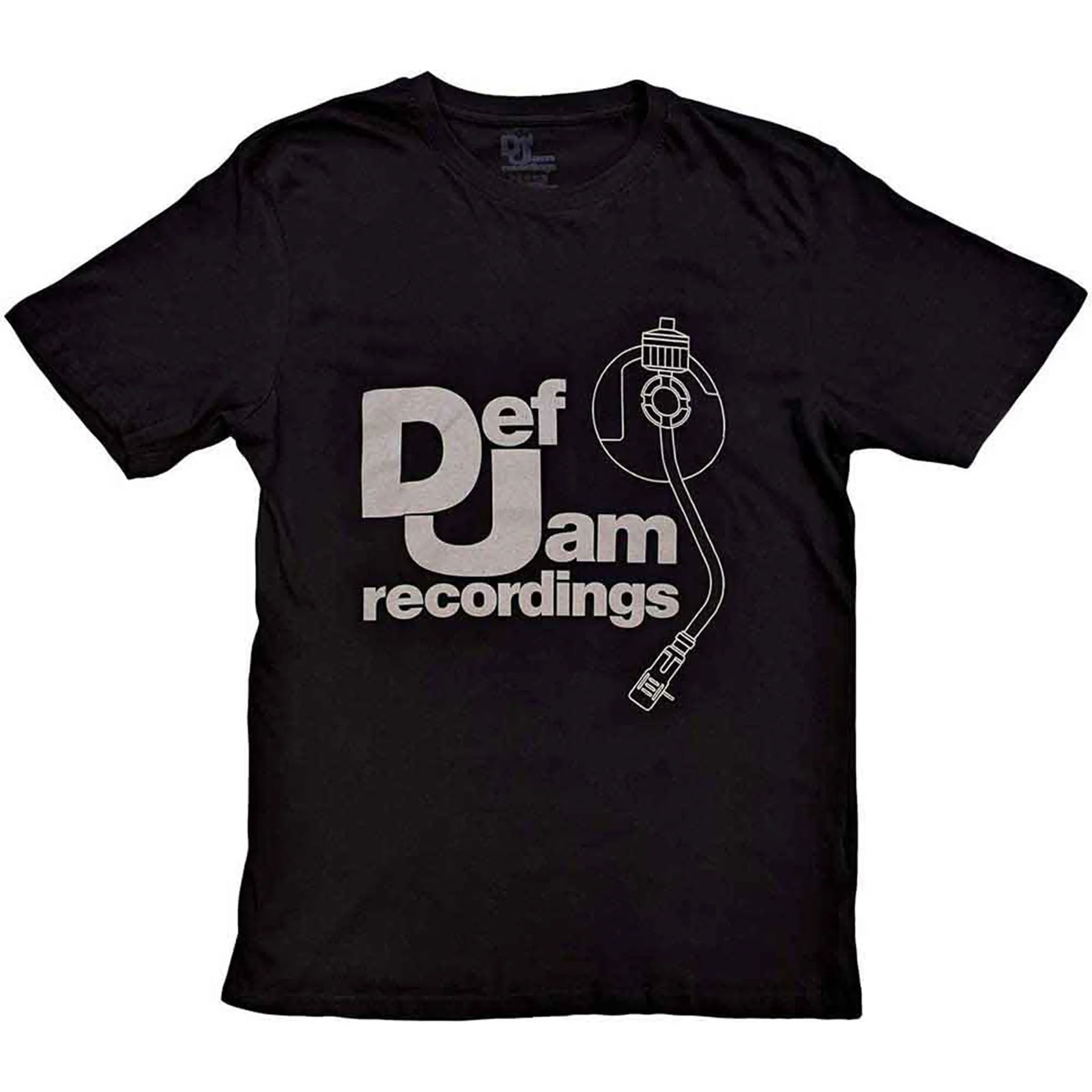 DEF JAM RECORDINGS - LOGO & STYLUS - T-Shirt Black