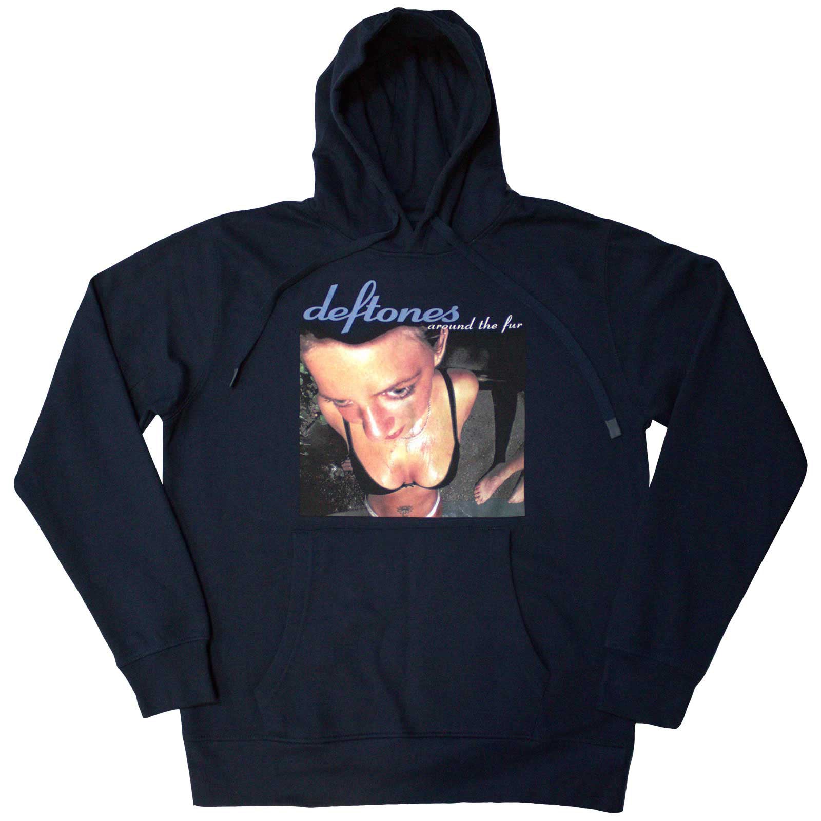 DEFTONES - AROUND THE FUR - Pullover Hoodie Blue