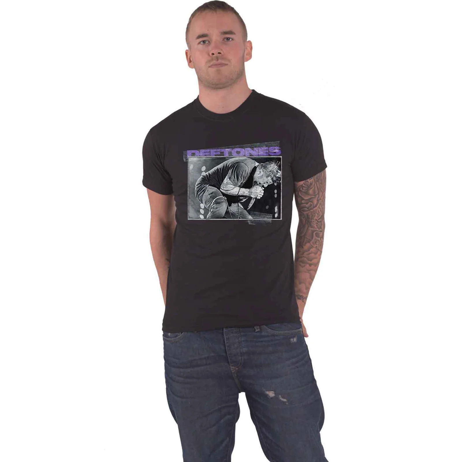 DEFTONES - CHINO LIVE PHOTO - T-Shirt Black - Image 2