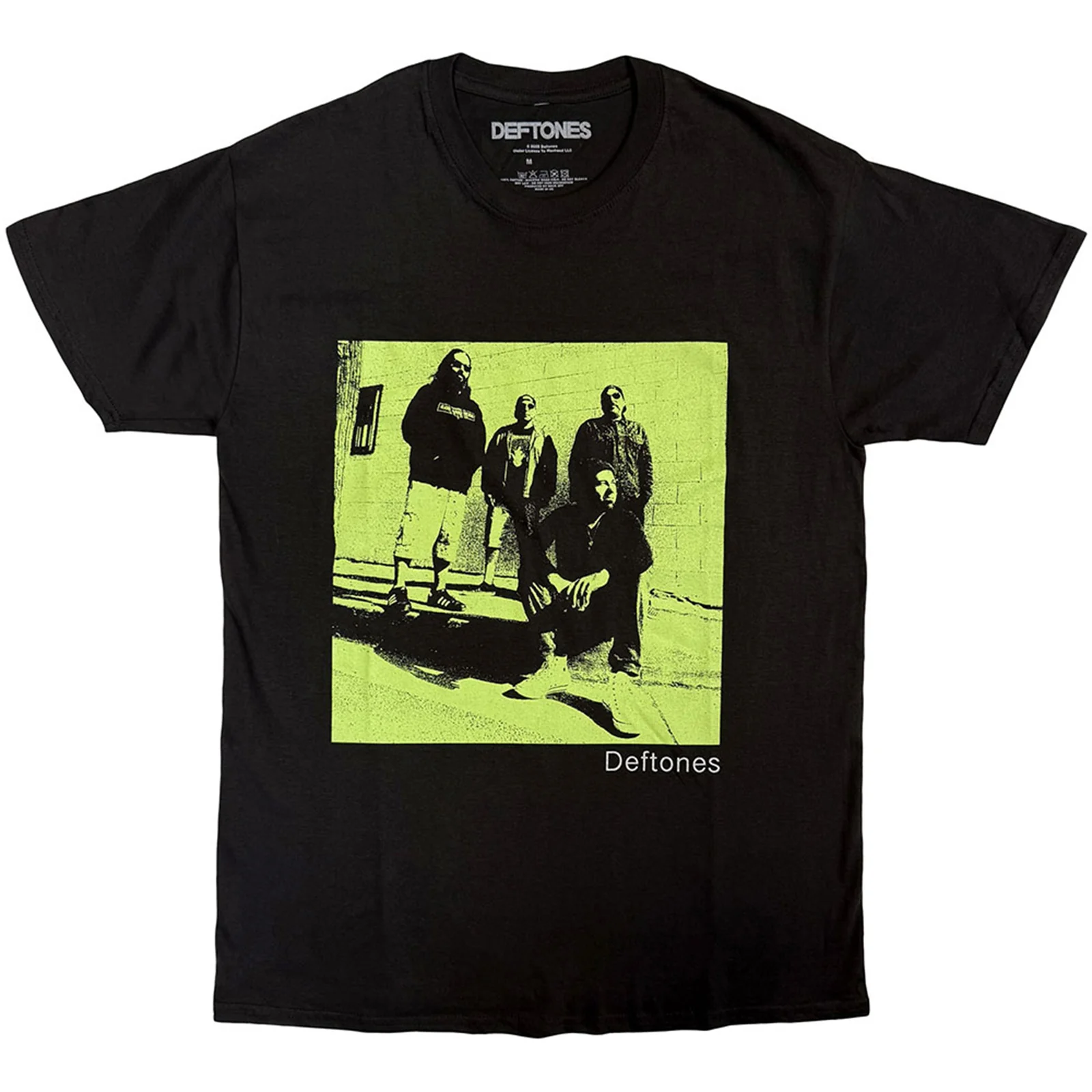 DEFTONES - GREEN PHOTO - T-Shirt Black
