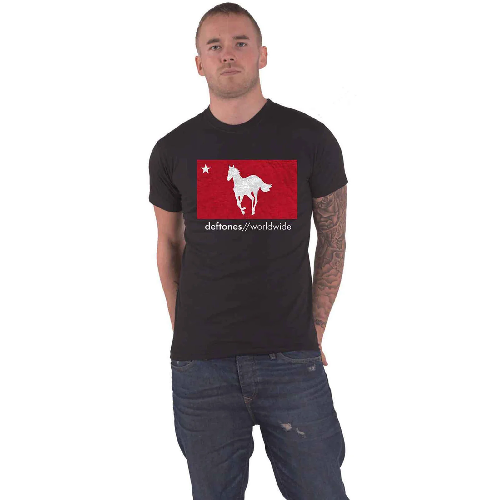 DEFTONES - STAR & PONY - T-Shirt Black - Image 2