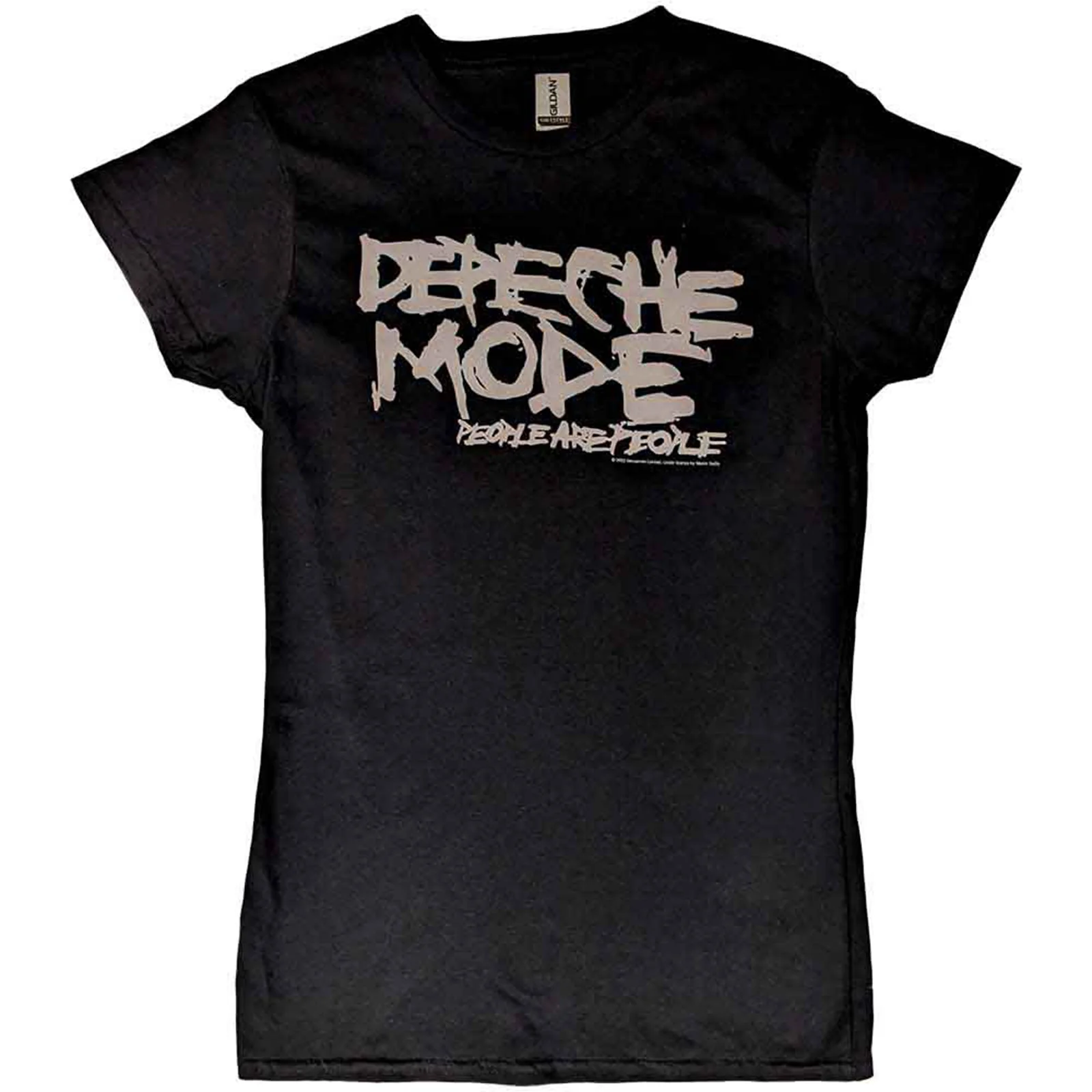 DEPECHE MODE - PEOPLE ARE PEOPLE - Ladies T-Shirt Black