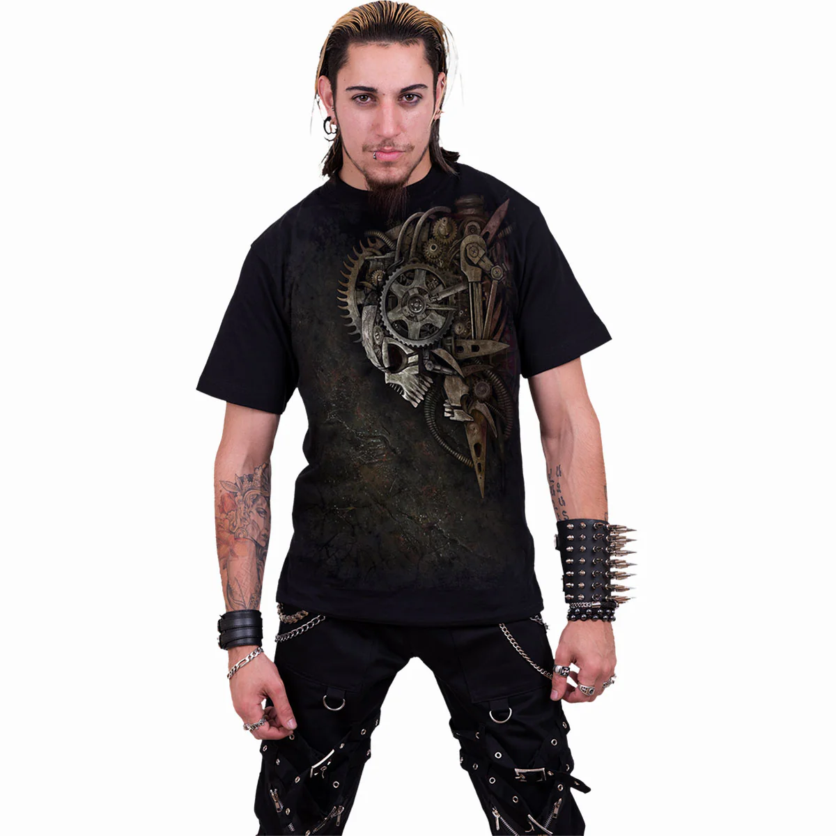 DIESEL PUNK - T-Shirt Black - Image 3