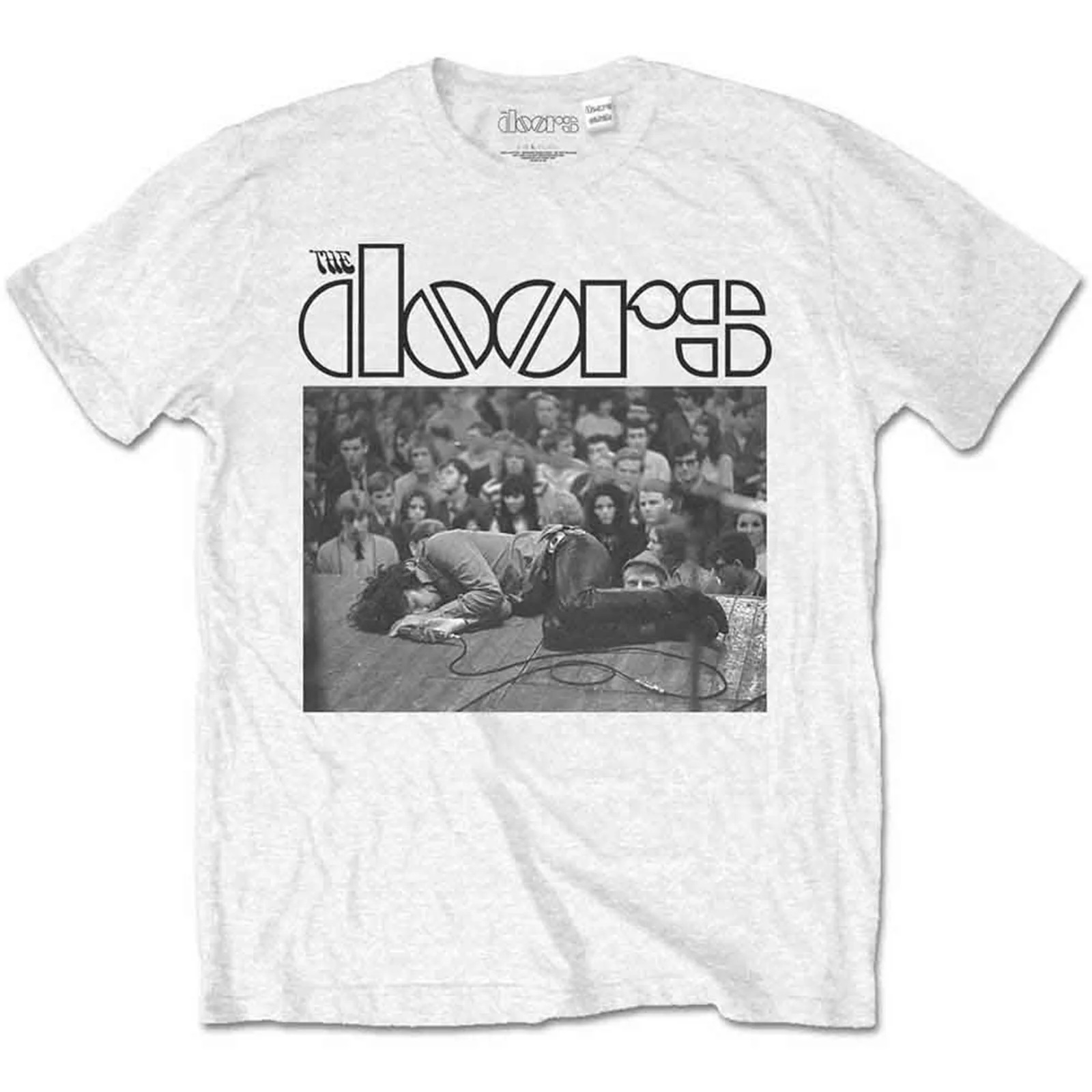 THE DOORS - JIM ON FLOOR - T-Shirt White