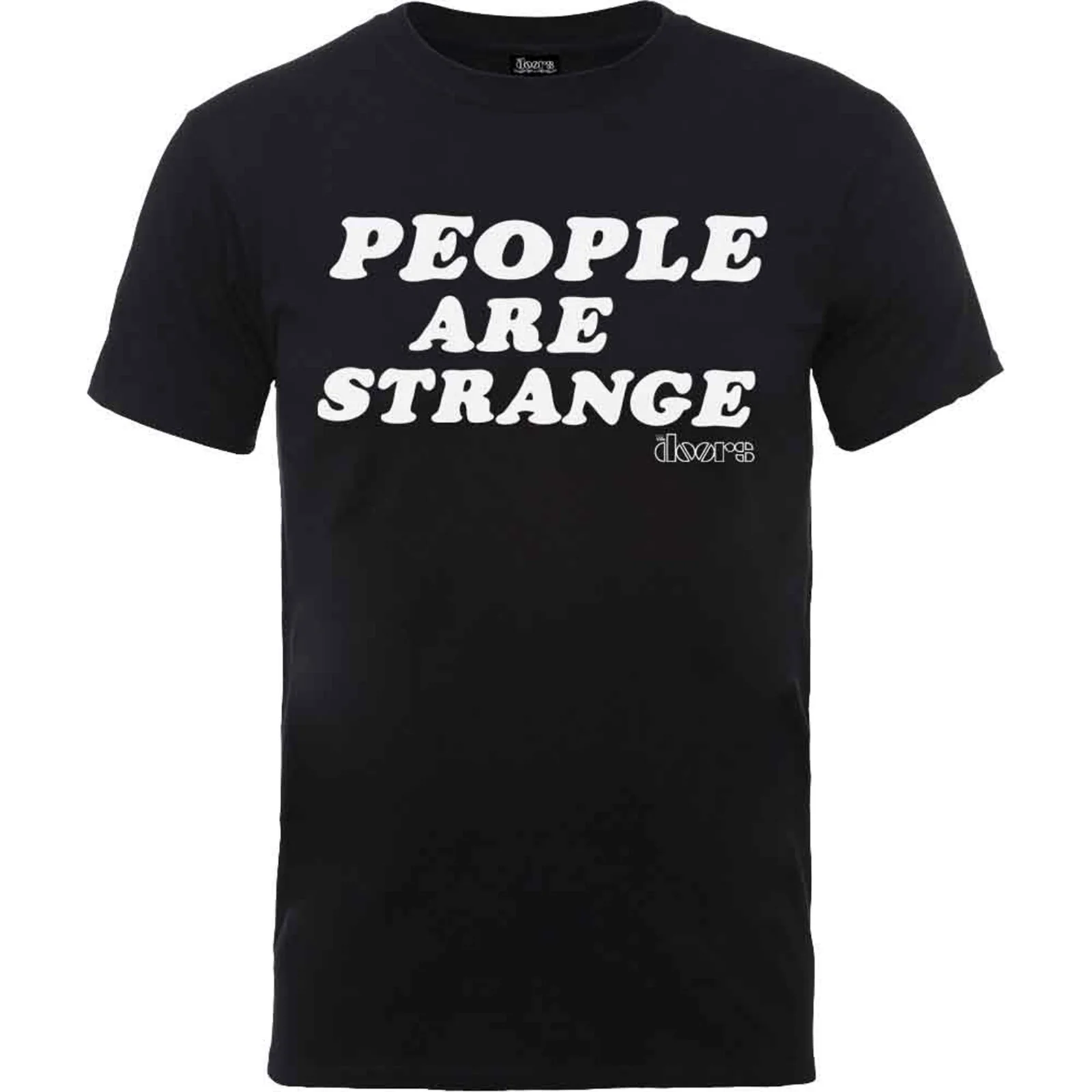 THE DOORS - PEOPLE ARE STRANGE - T-Shirt Black