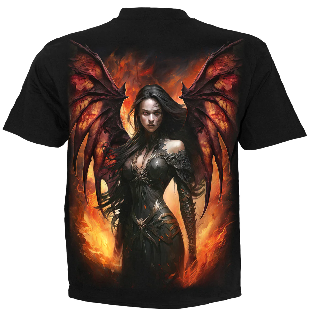DRACO QUEEN - T-Shirt Black - Image 2