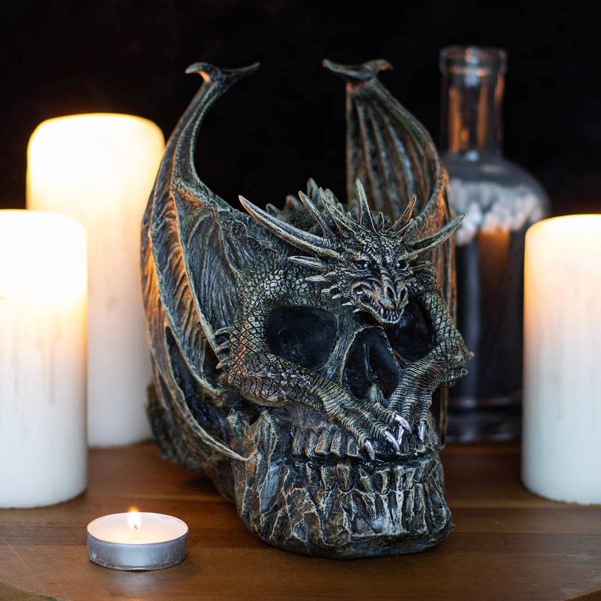 DRACO SKULL - Desk Top Sculpture - Image 5