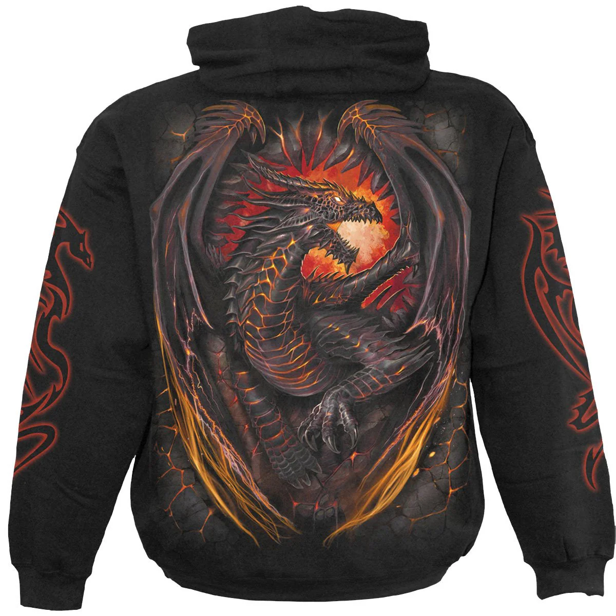 DRAGON FURNACE - Hoody Black - Image 2