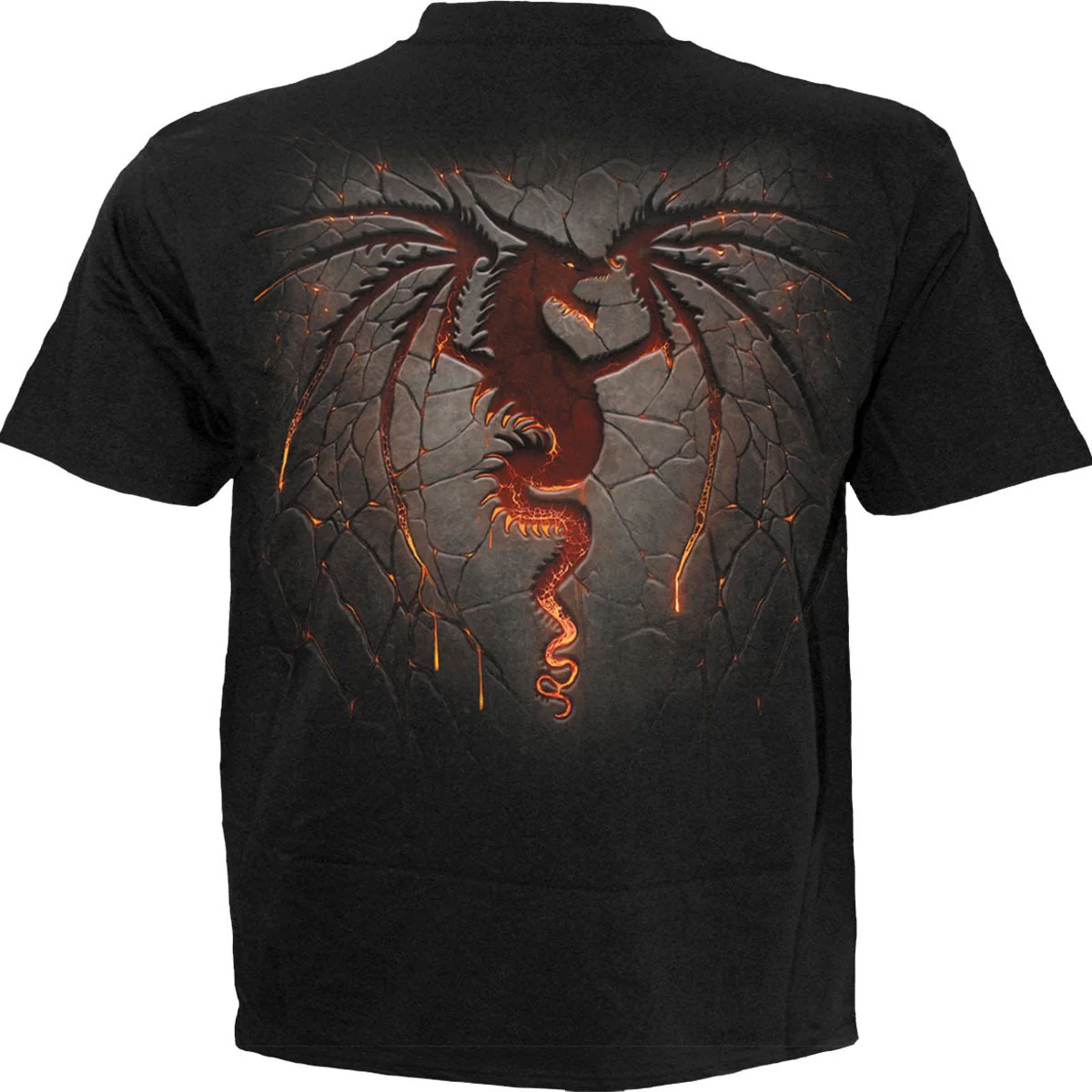 DRAGON FURNACE - T-Shirt Black - Image 2