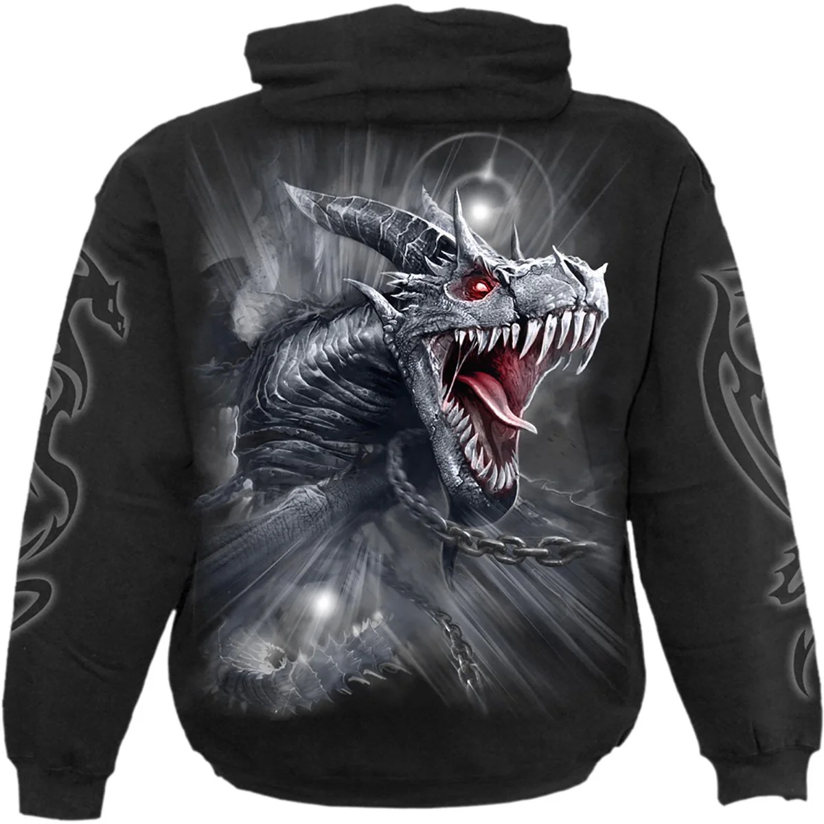 DRAGON'S CRY - Hoody Black - Image 2