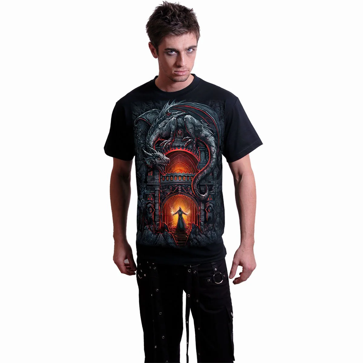 DRAGON'S LAIR - T-Shirt Black - Image 3