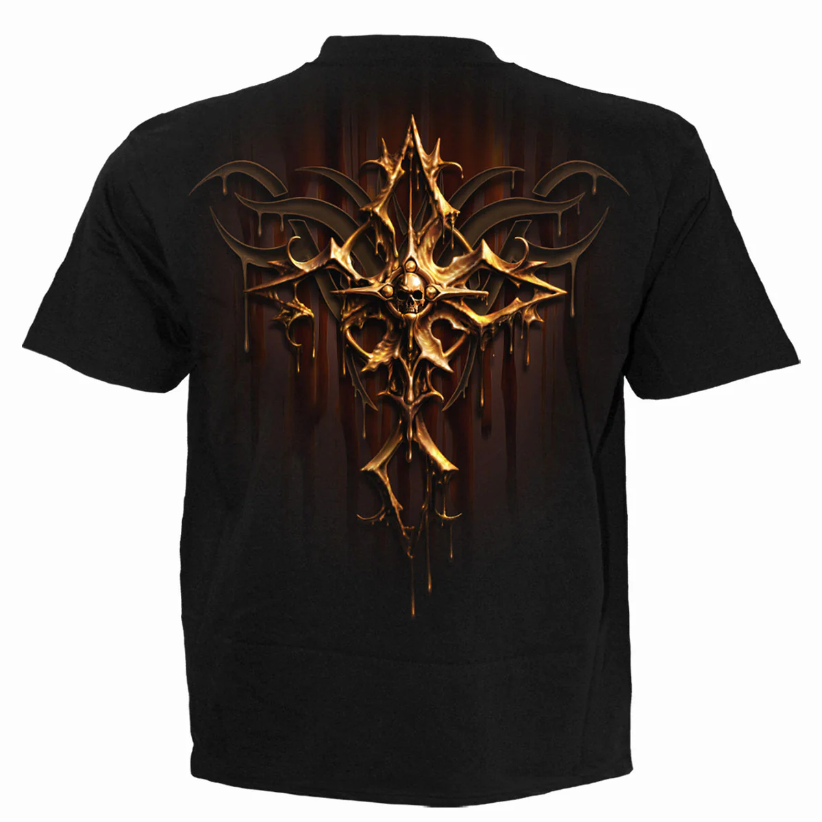 DRIPPING GOLD - T-Shirt Black - Image 2