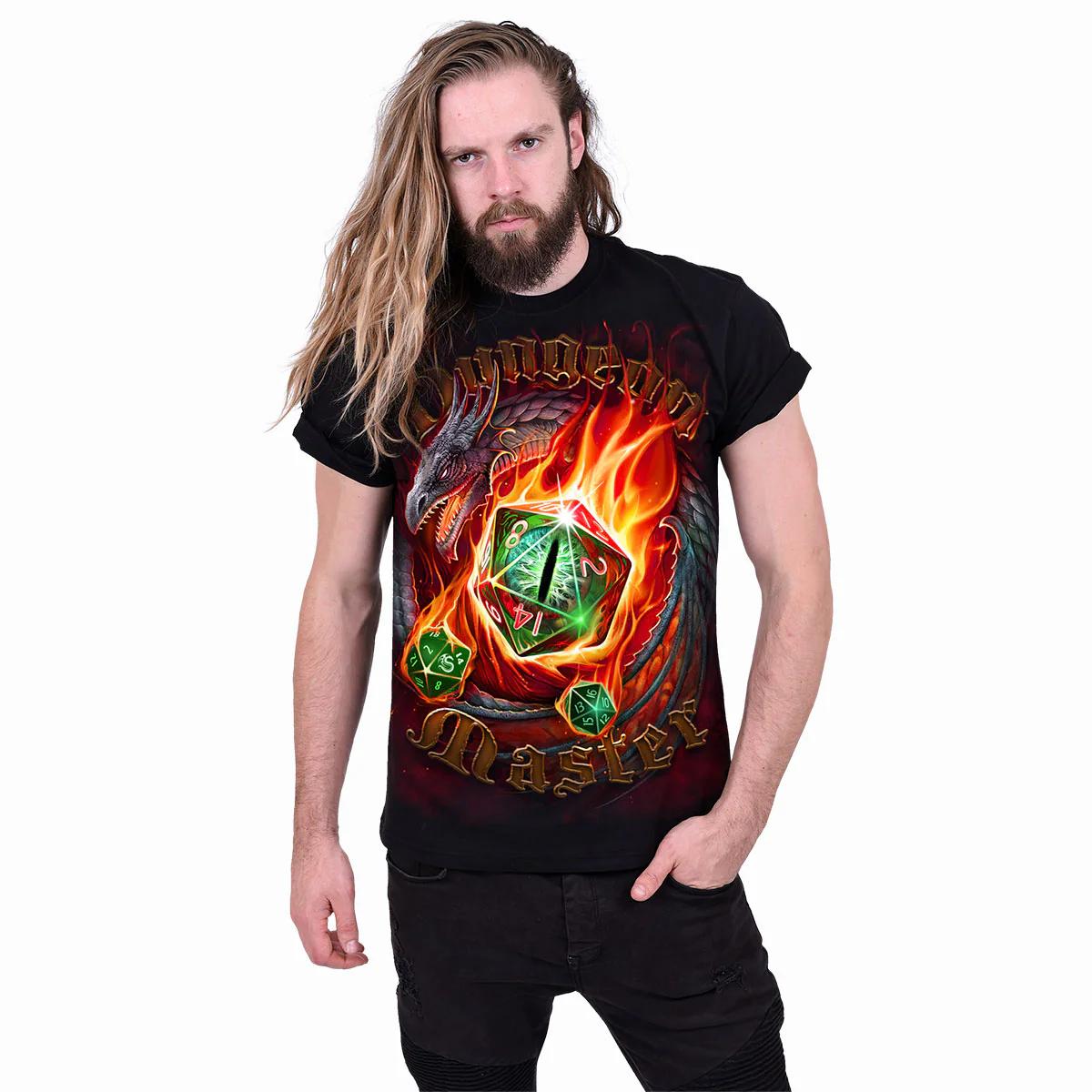 DUNGEON MASTER - T-Shirt Black - Image 3