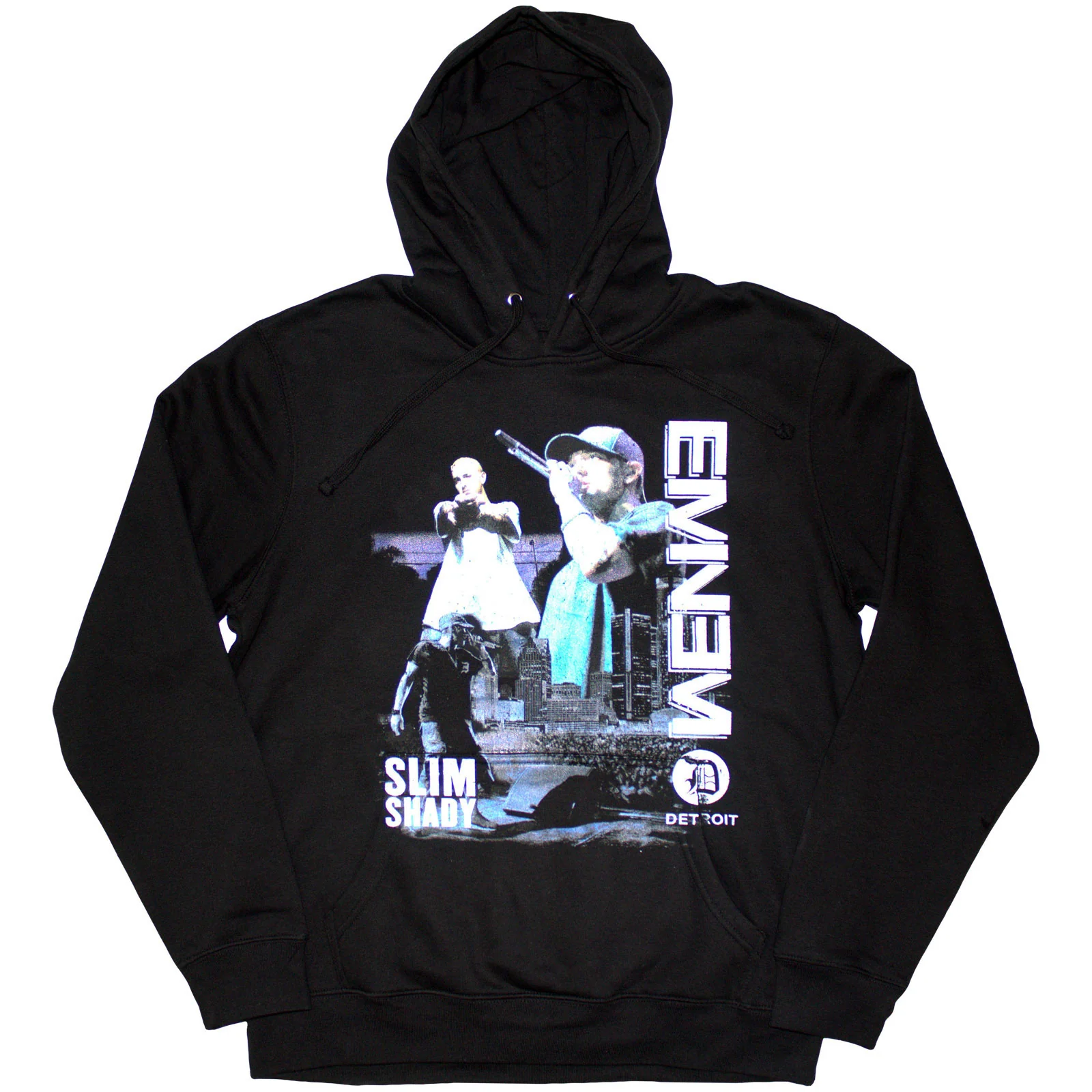 EMINEM - DETROIT - Pullover Hoodie Black