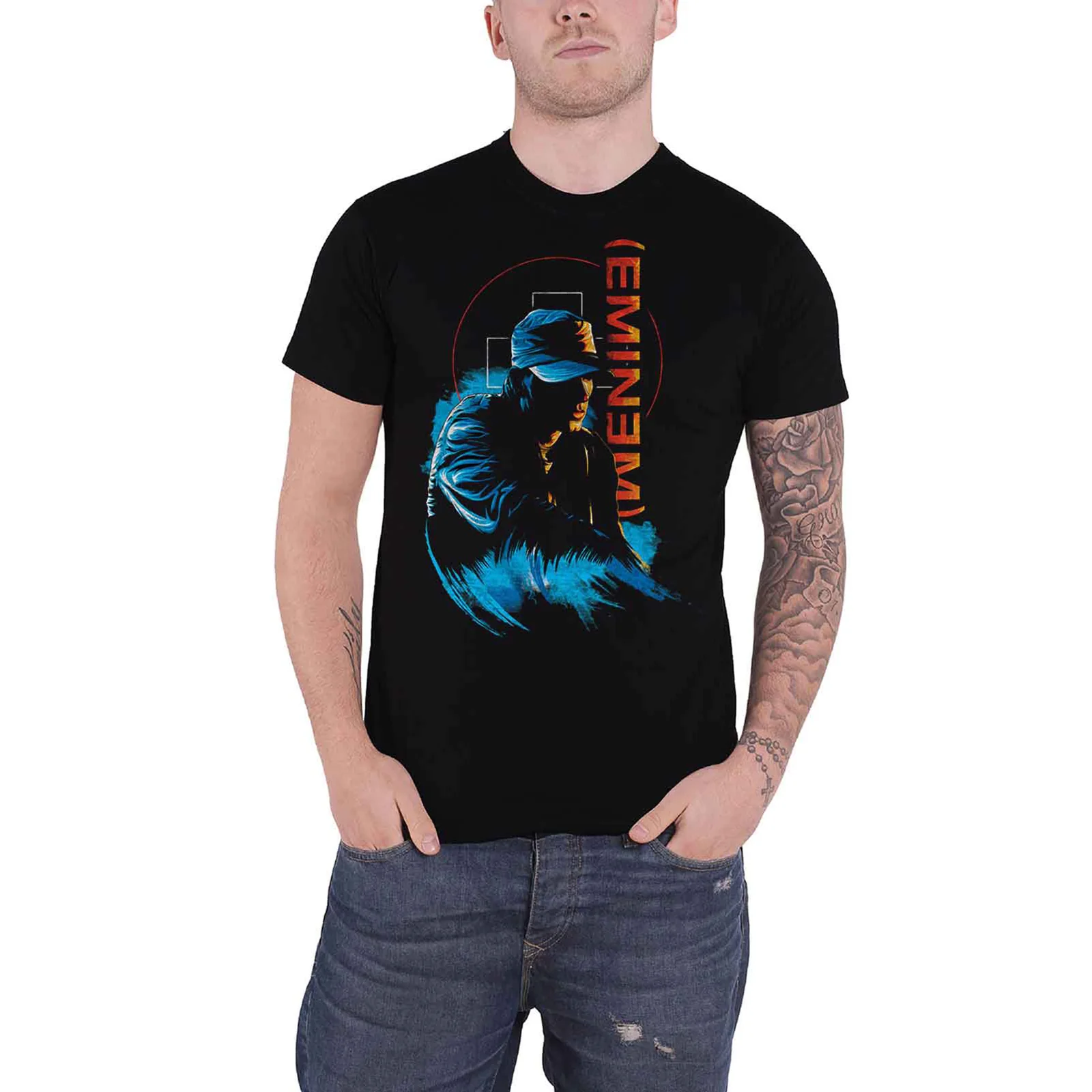 EMINEM - IN BRACKETS - T-Shirt Black - Image 2