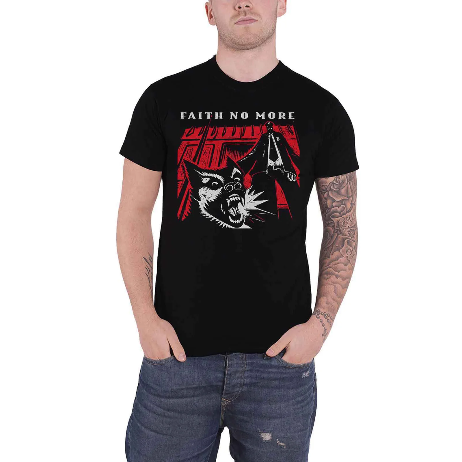 FAITH NO MORE - KING FOR A DAY - T-Shirt Black - Image 2