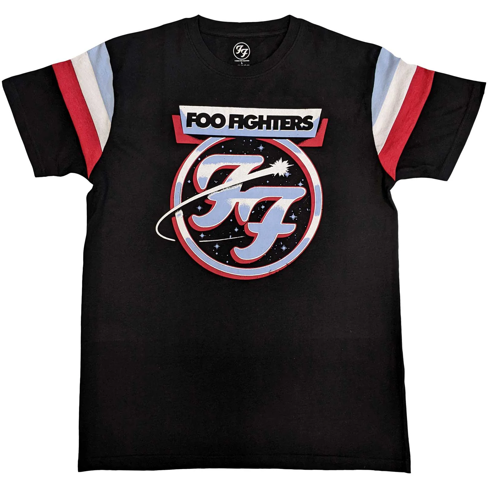 FOO FIGHTERS - COMET TRICOLOUR - Ringer T-Shirt Black
