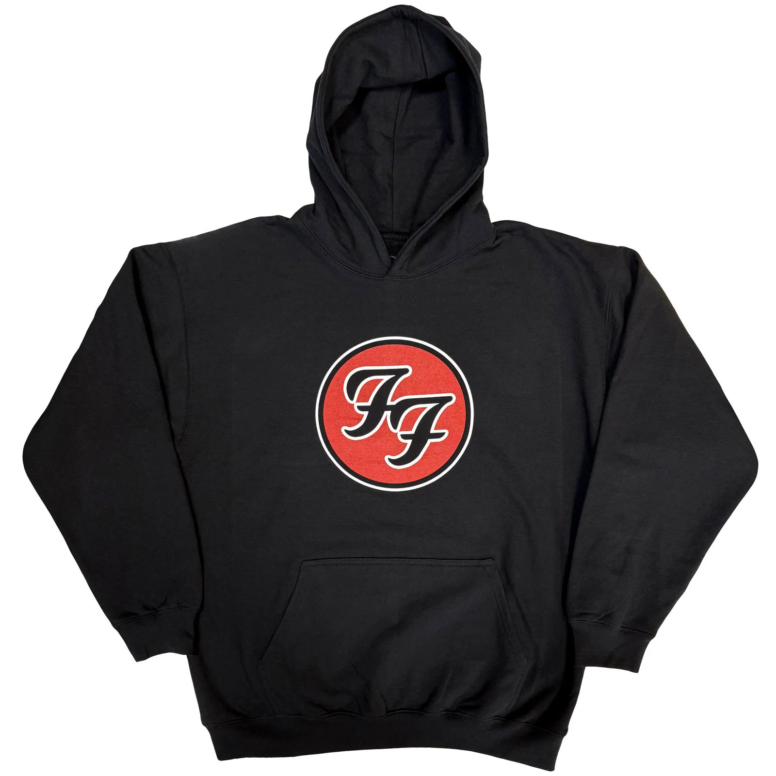 FOO FIGHTERS - FF LOGO - Pullover Hoodie Black