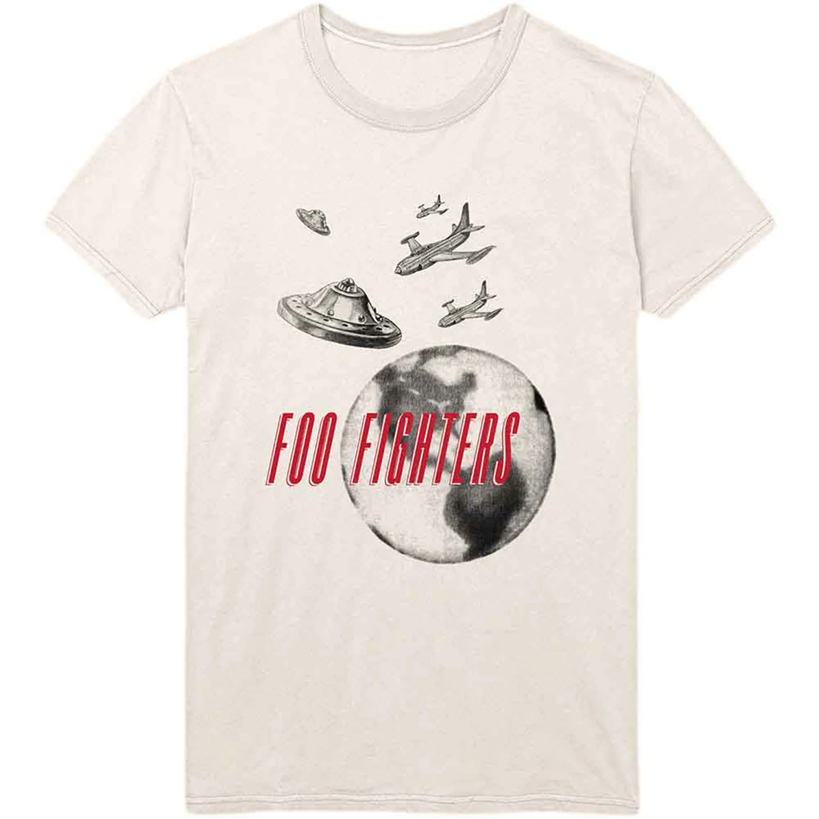 FOO FIGHTERS - UFO PLANES - T-Shirt Neutral