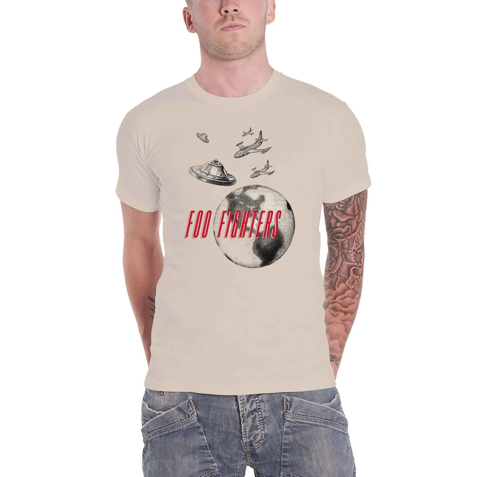 FOO FIGHTERS - UFO PLANES - T-Shirt Neutral - Image 2