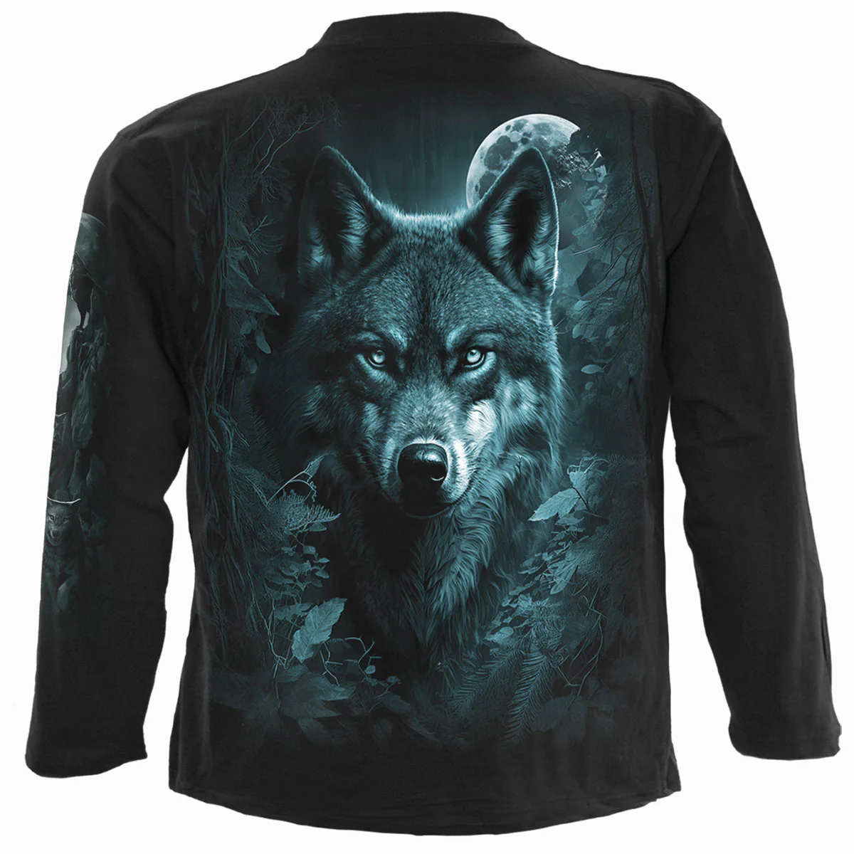 FOREST GUARDIANS - Longsleeve T-Shirt Black - Image 2