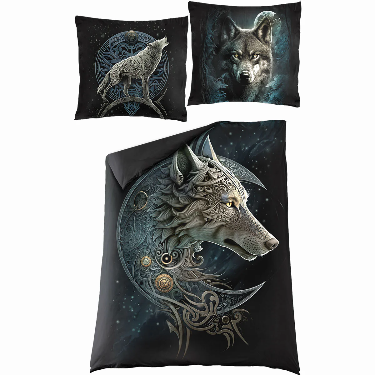 FOREST GUARDIANS - Single Cotton Duvet Cover + UK And EU Pillow case - Image 2