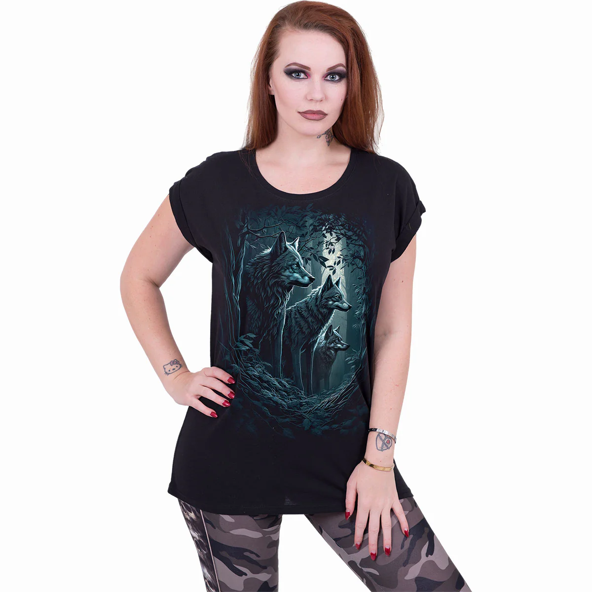 FOREST GUARDIANS - Turnup Sleeve Loosefit Tee - Image 2