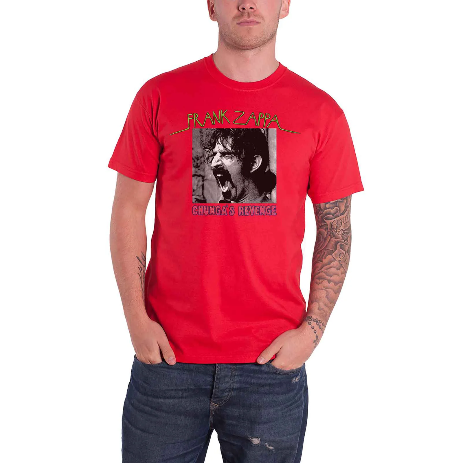 FRANK ZAPPA - CHUNGA'S REVENGE - T-Shirt Red - Image 2