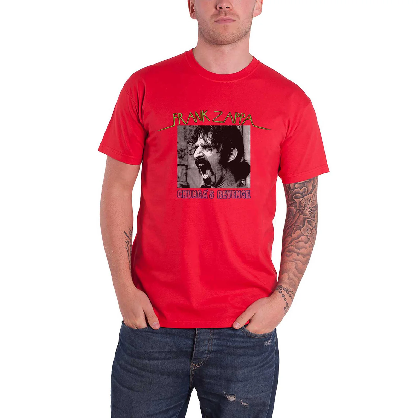 FRANK ZAPPA - CHUNGA'S REVENGE - T-Shirt Red - Image 3