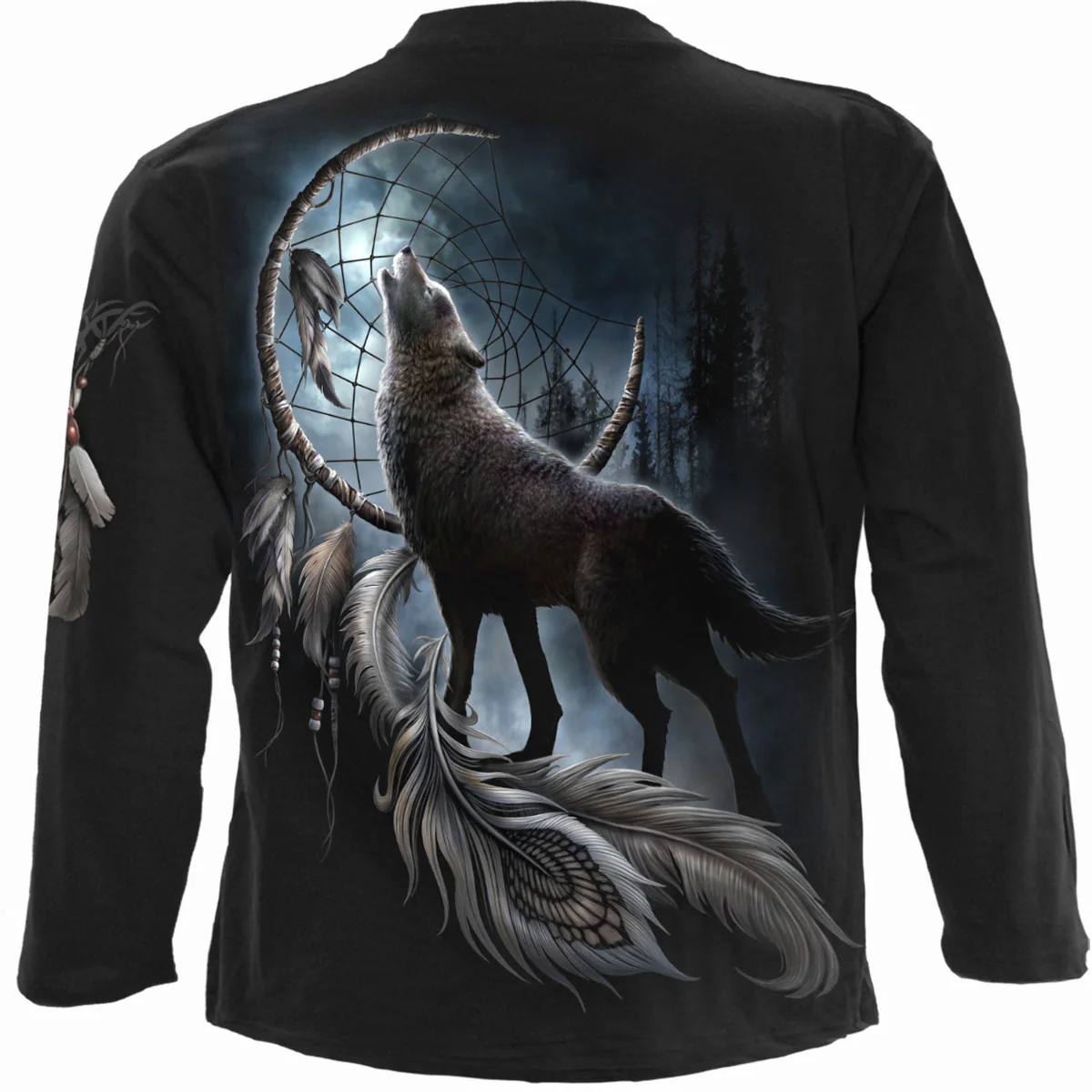 FROM DARKNESS - Longsleeve T-Shirt Black - Image 2