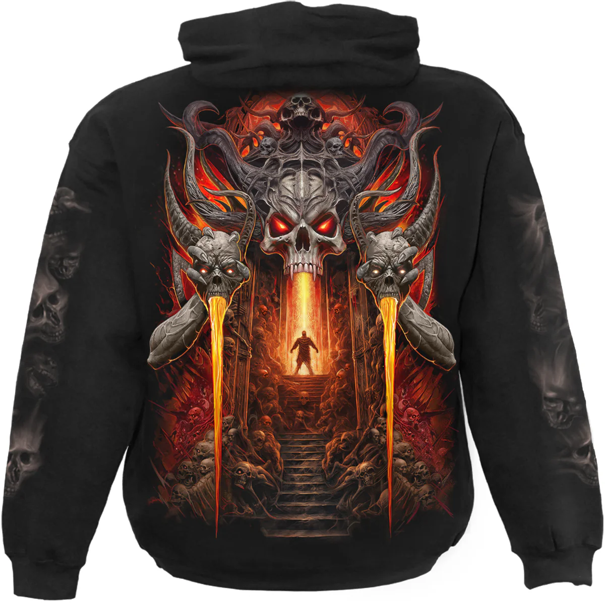 GATES OF HELL - Hoody Black - Image 2
