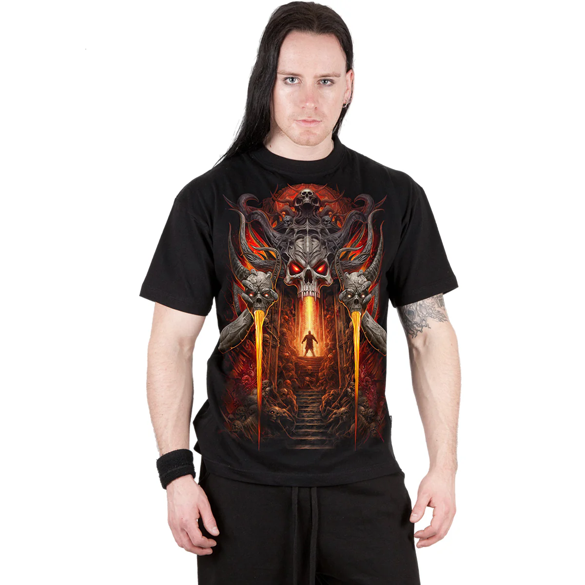 GATES OF HELL - T-Shirt Black - Image 3