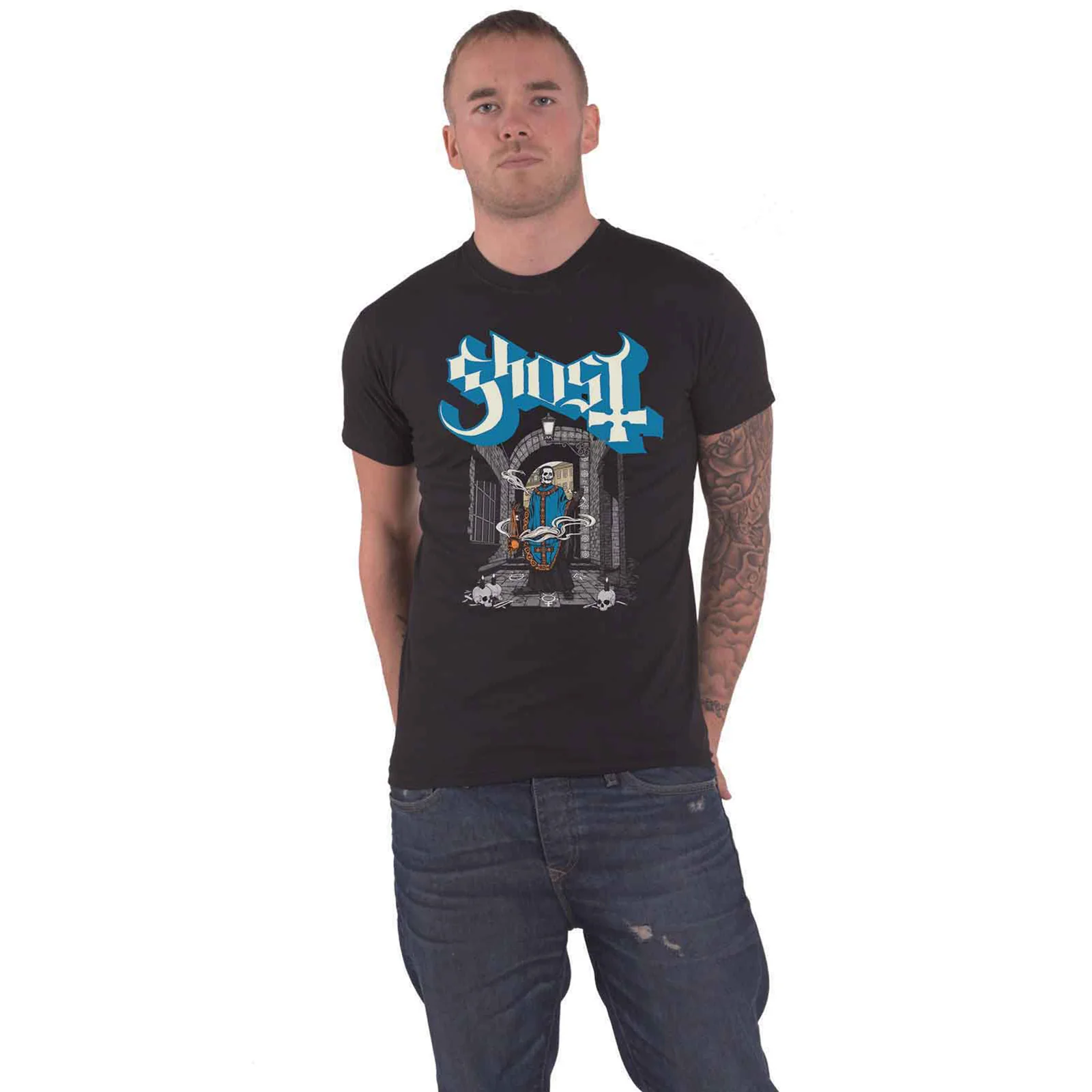 GHOST - INCENSE - T-Shirt Black - Image 2
