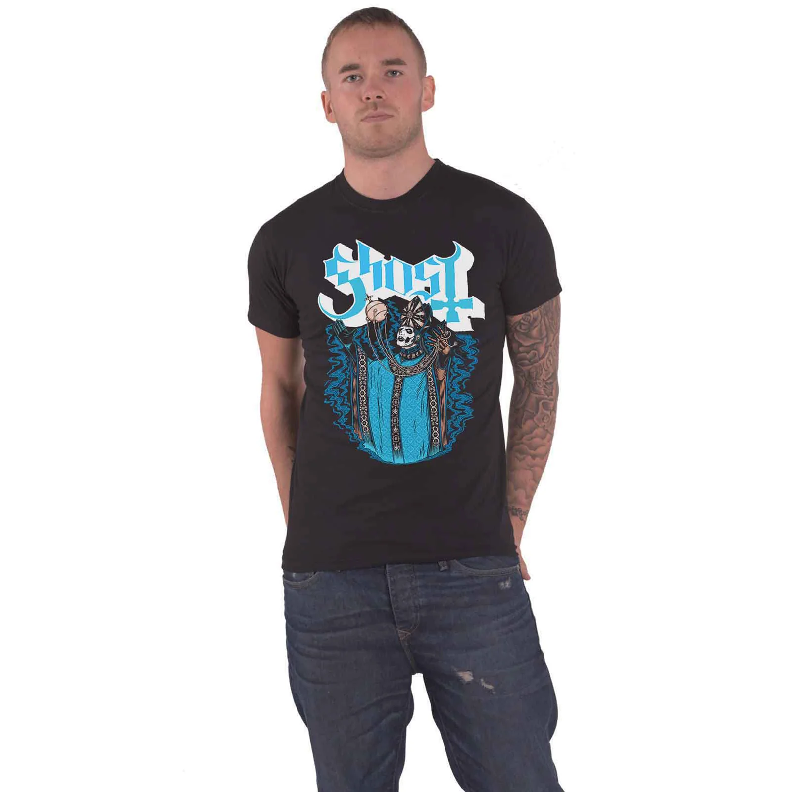 GHOST - LEVITATION - T-Shirt Black - Image 2