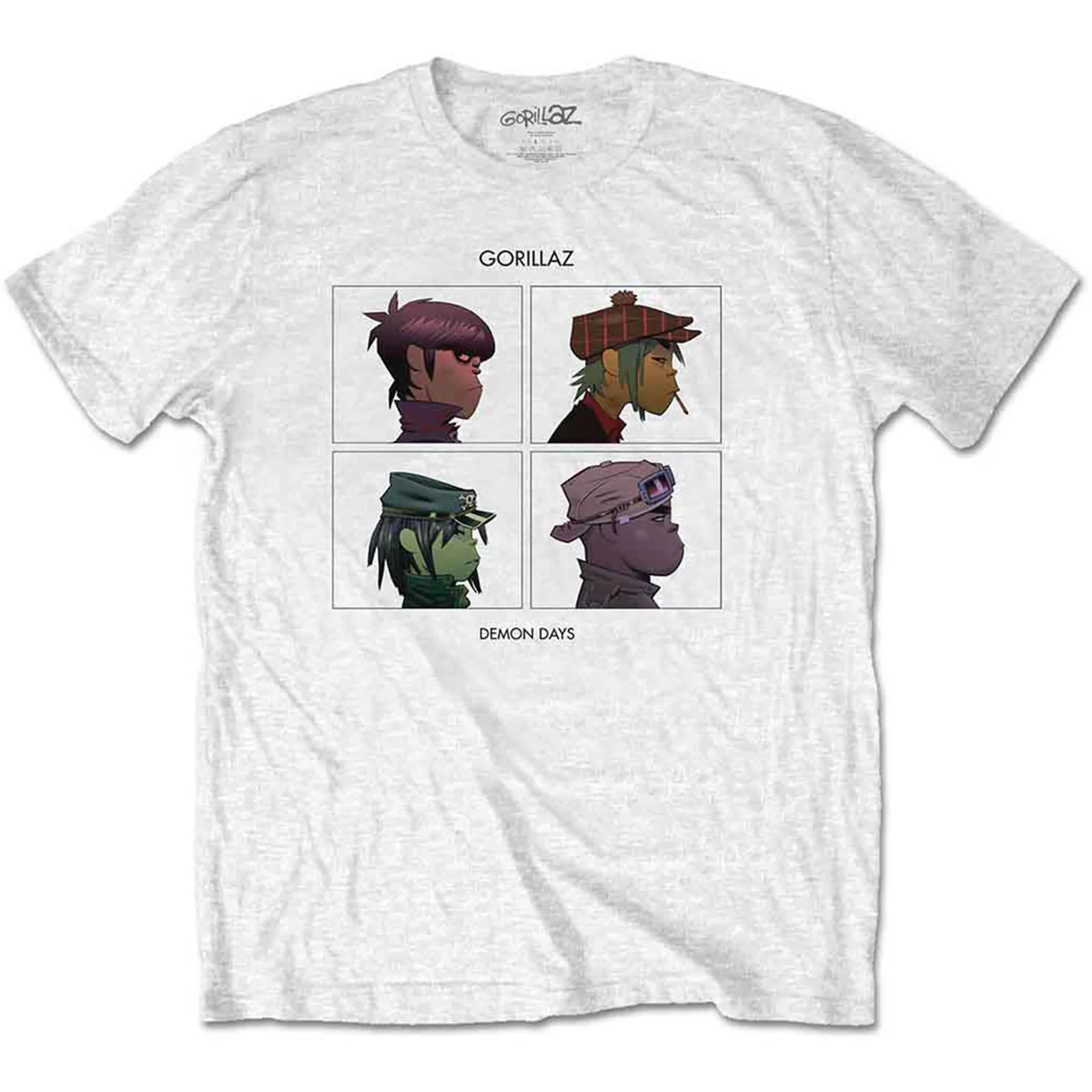 GORILLAZ - DEMON DAYS - T-Shirt White