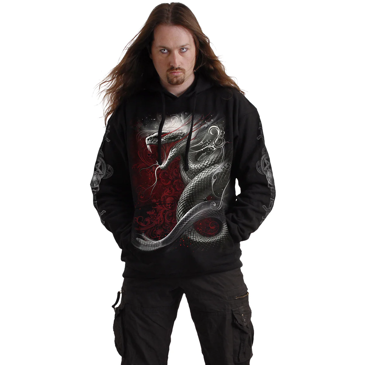 GOTHIC SERPENT - Hoody Black - Image 3
