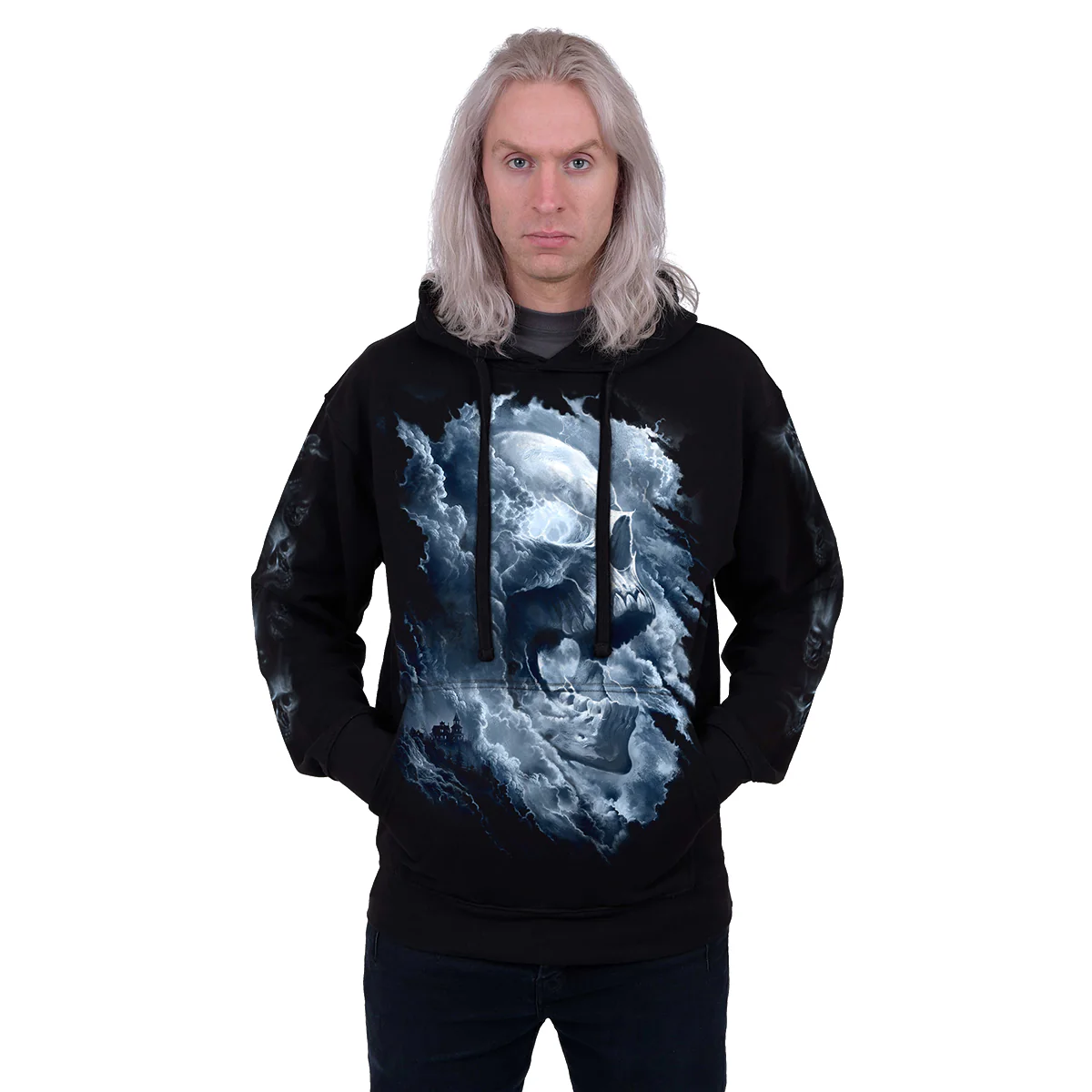 GRAVE SKIES - Hoody Black - Image 3