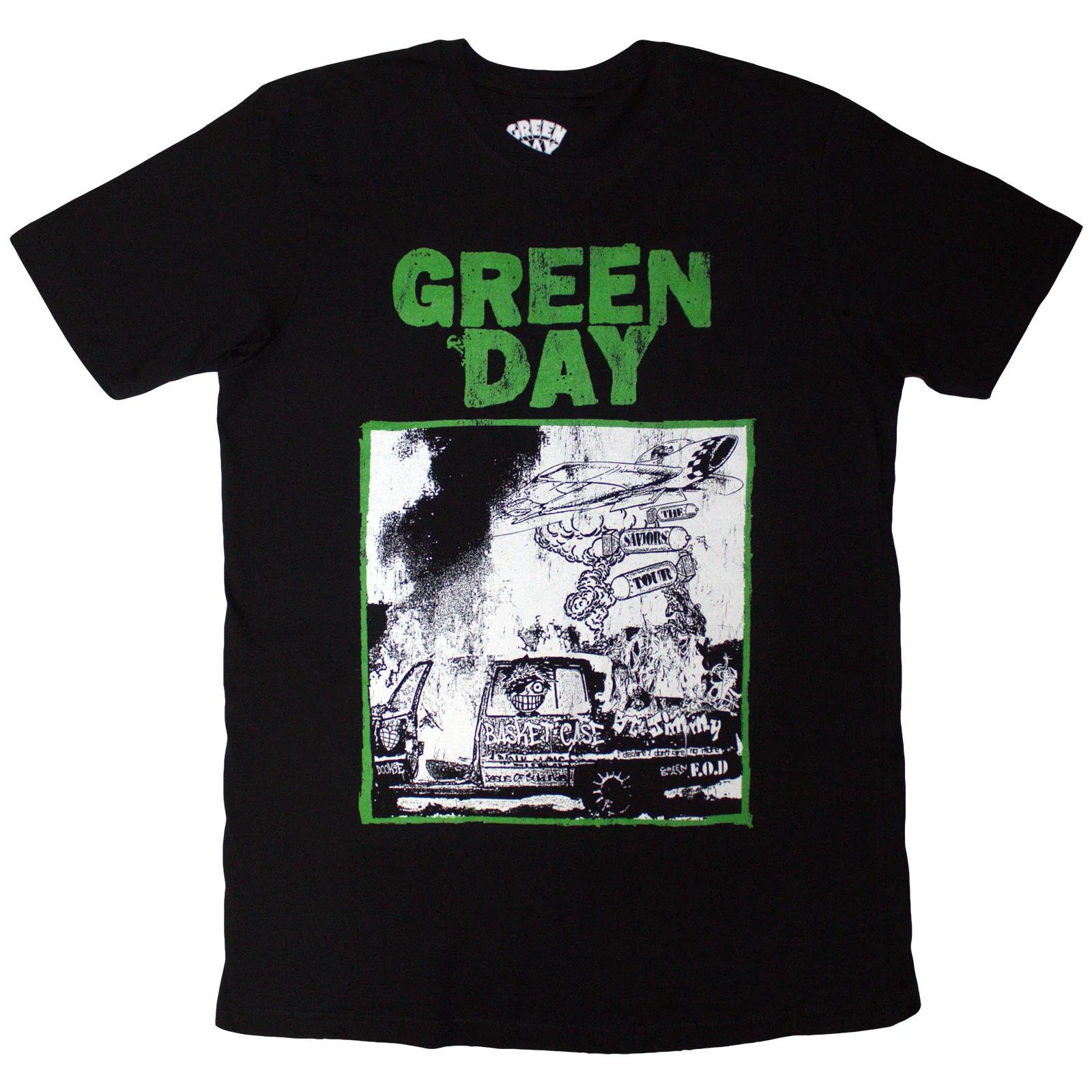 GREEN DAY - RIOT TRIO - T-Shirt Black