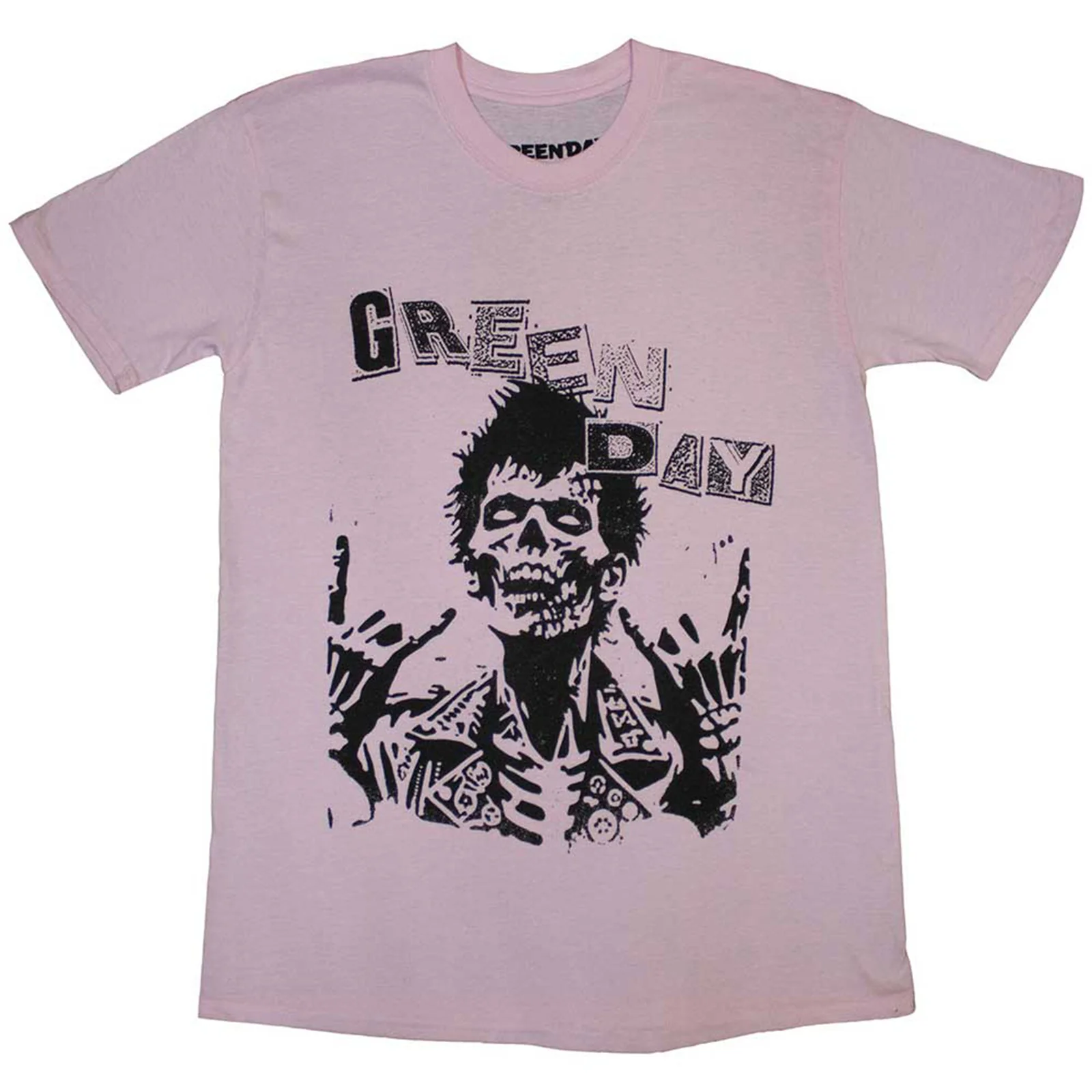 GREEN DAY - SAVIOR ZOMBIE - T-Shirt Pink