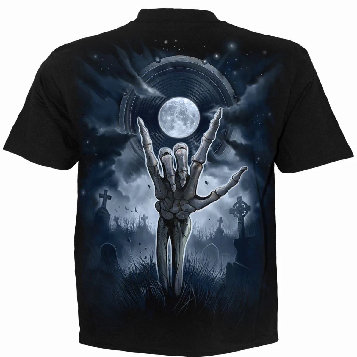 GRIM ROCKER - T-Shirt Black - Image 2