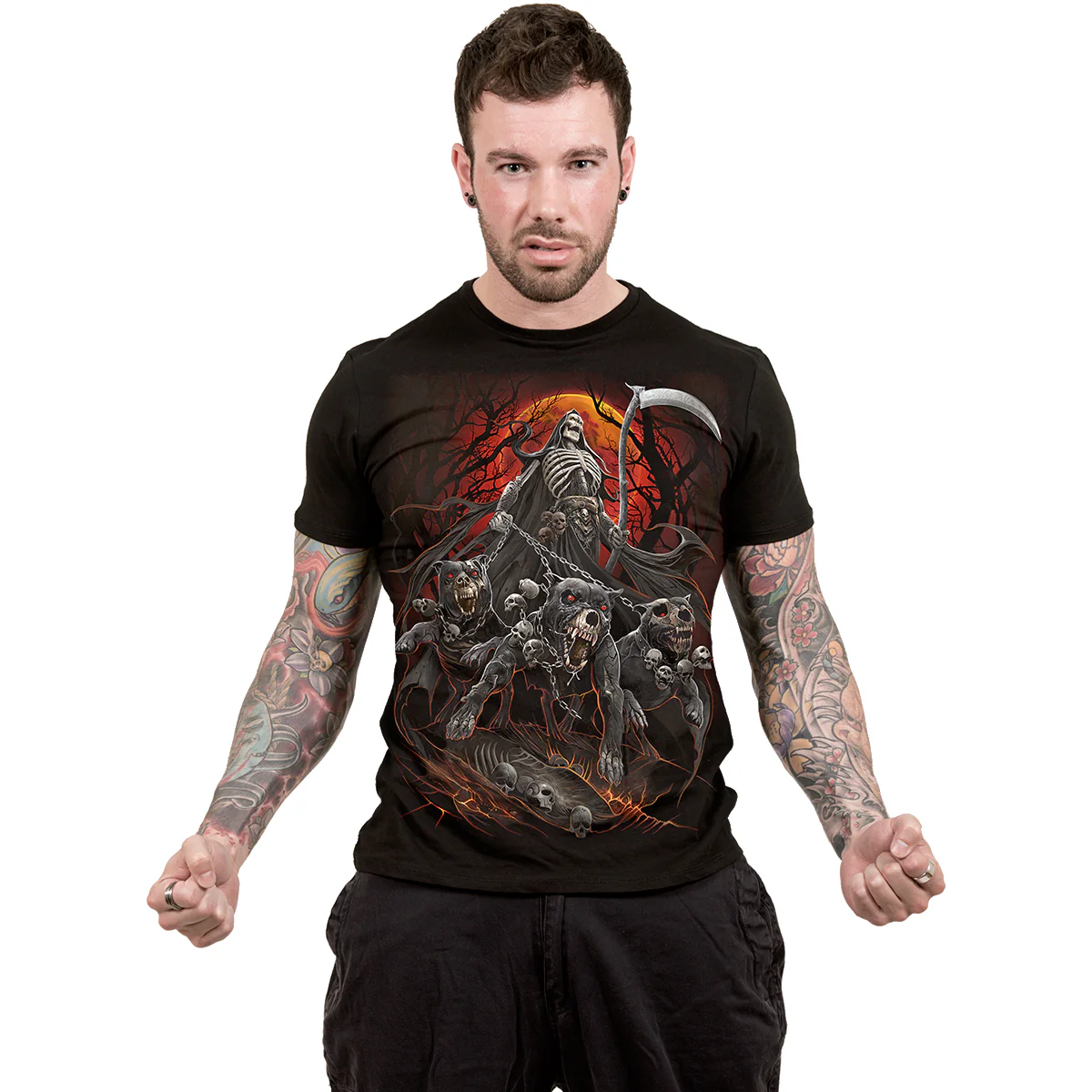 HARBINGERS - T-Shirt Black - Image 3