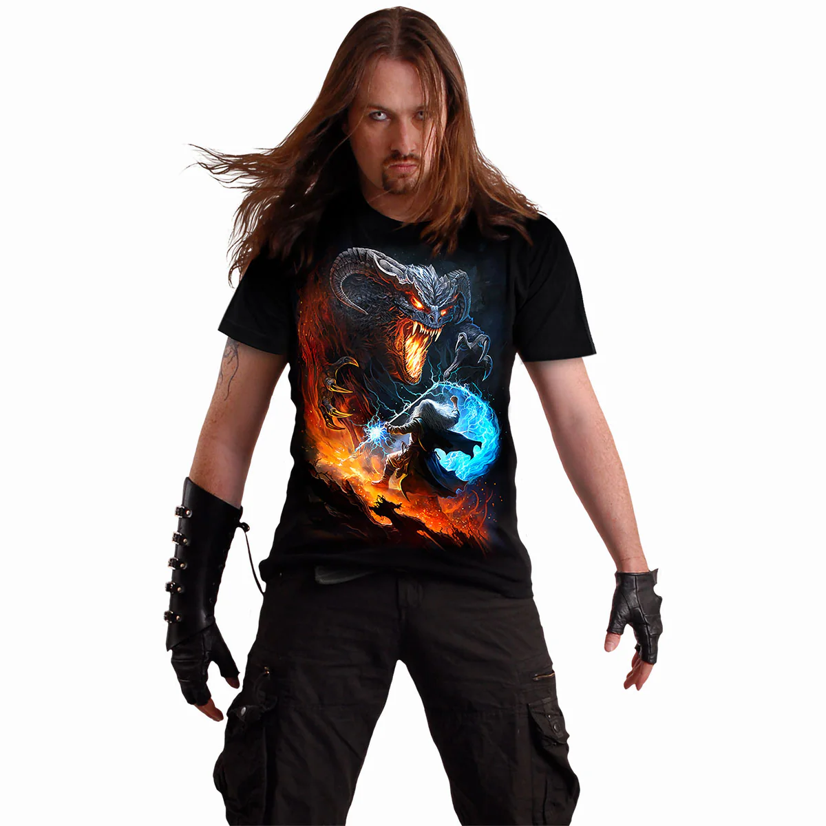 INFERNAL DUEL - T-Shirt Black - Image 3