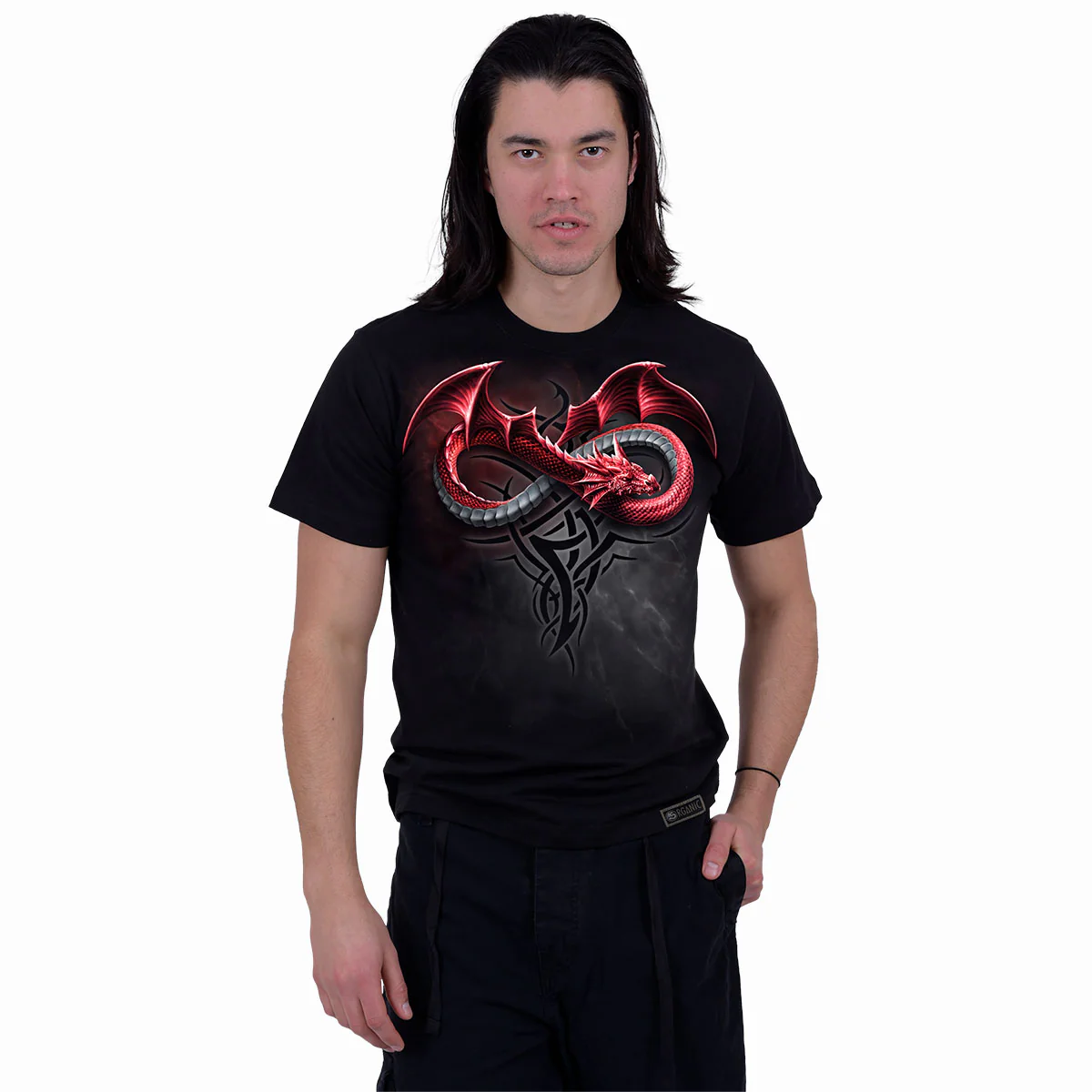 INFINITY DRAGONS - Organic T-Shirt - Image 3