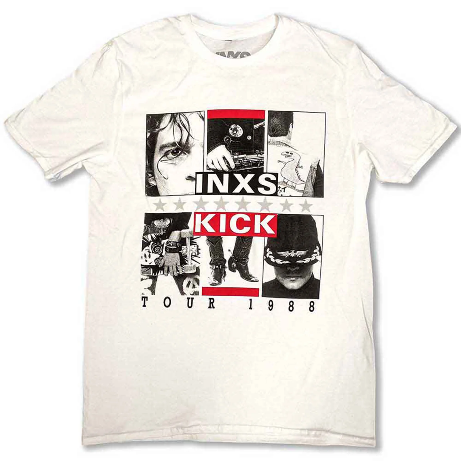 INXS - KICK TOUR - T-Shirt White