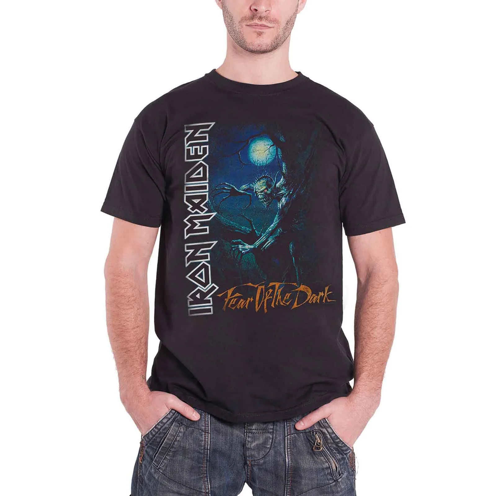IRON MAIDEN - FEAR OF THE DARK TREE SPRITE - T-Shirt Black - Image 2