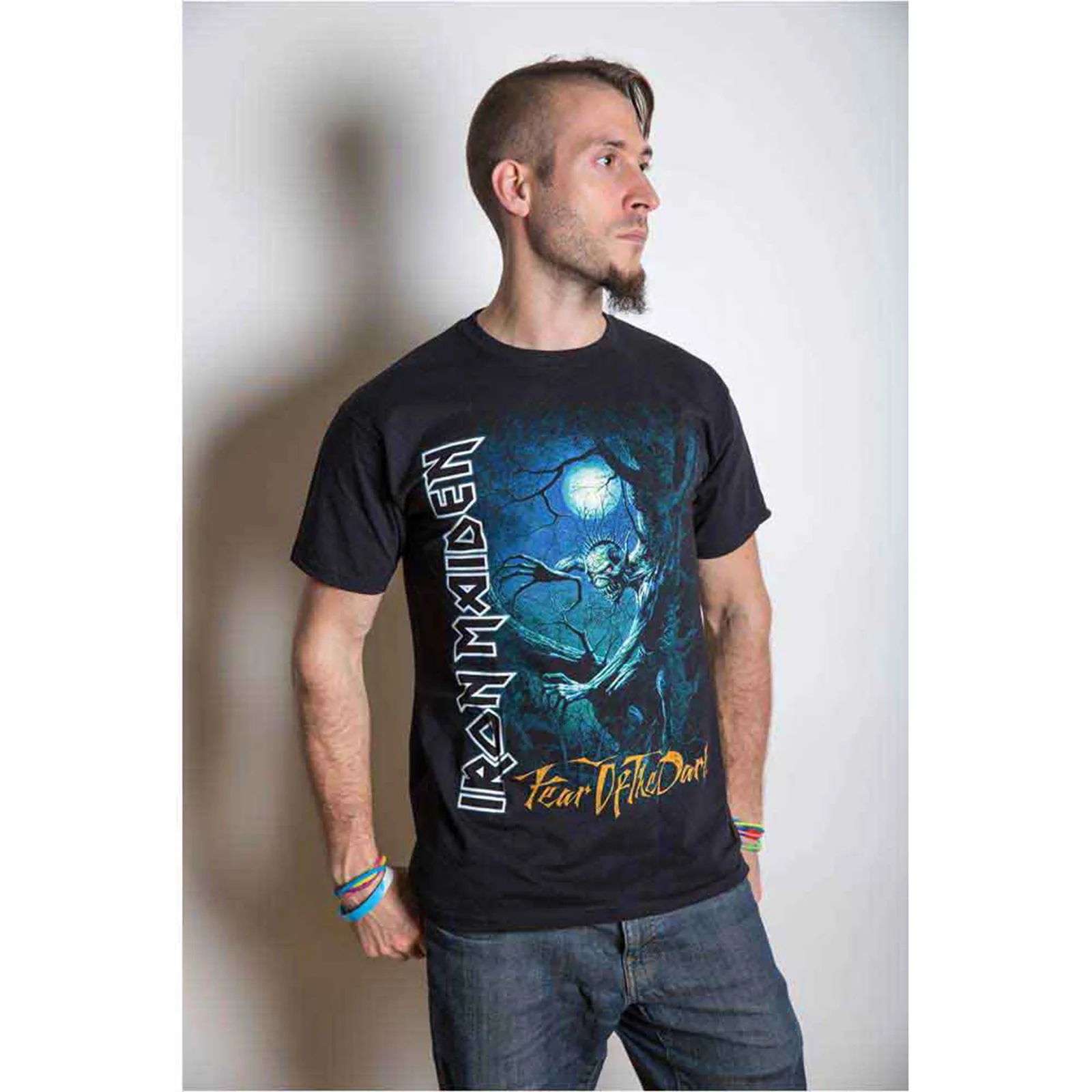IRON MAIDEN - FEAR OF THE DARK TREE SPRITE - T-Shirt Black - Image 3
