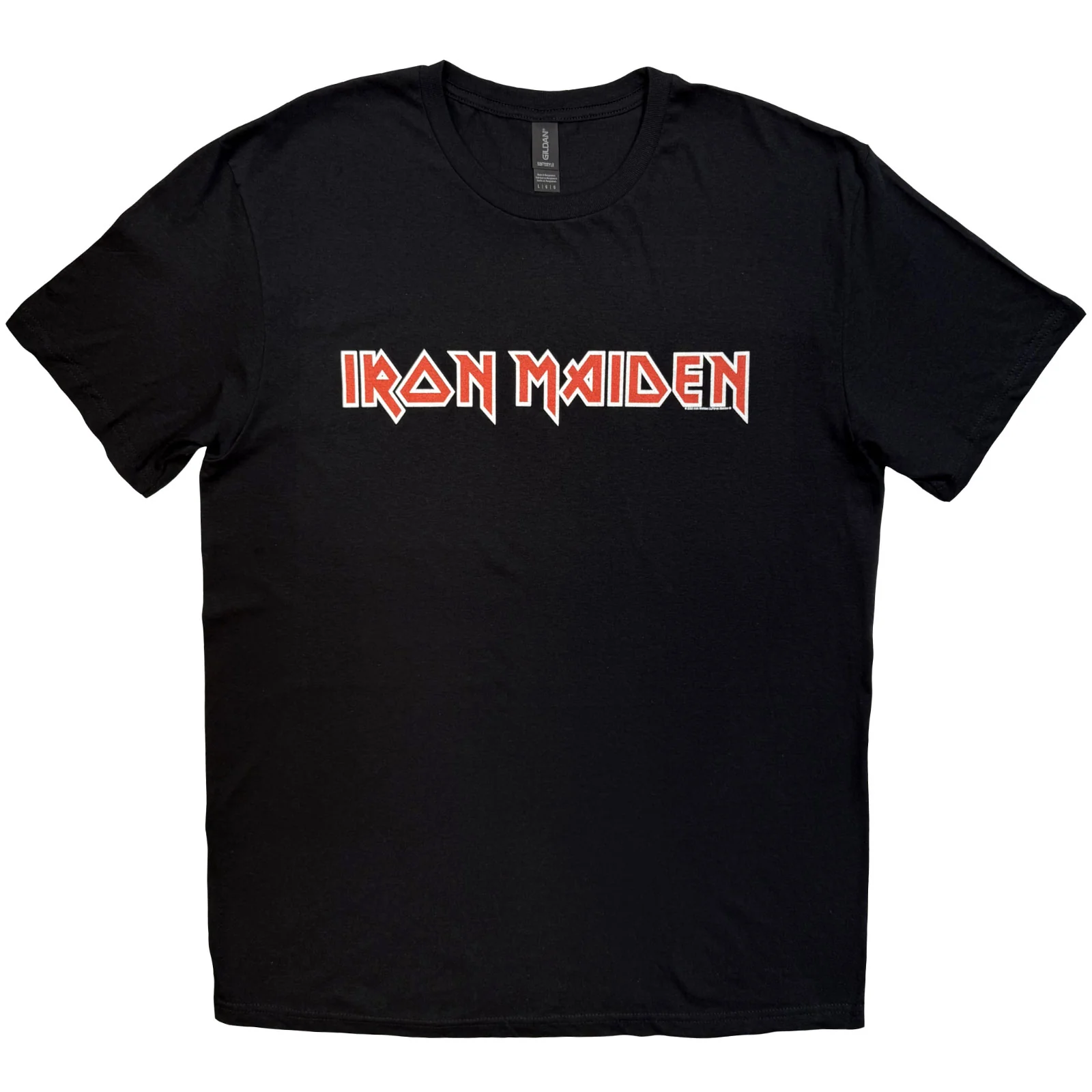 IRON MAIDEN - LOGO - T-Shirt Black