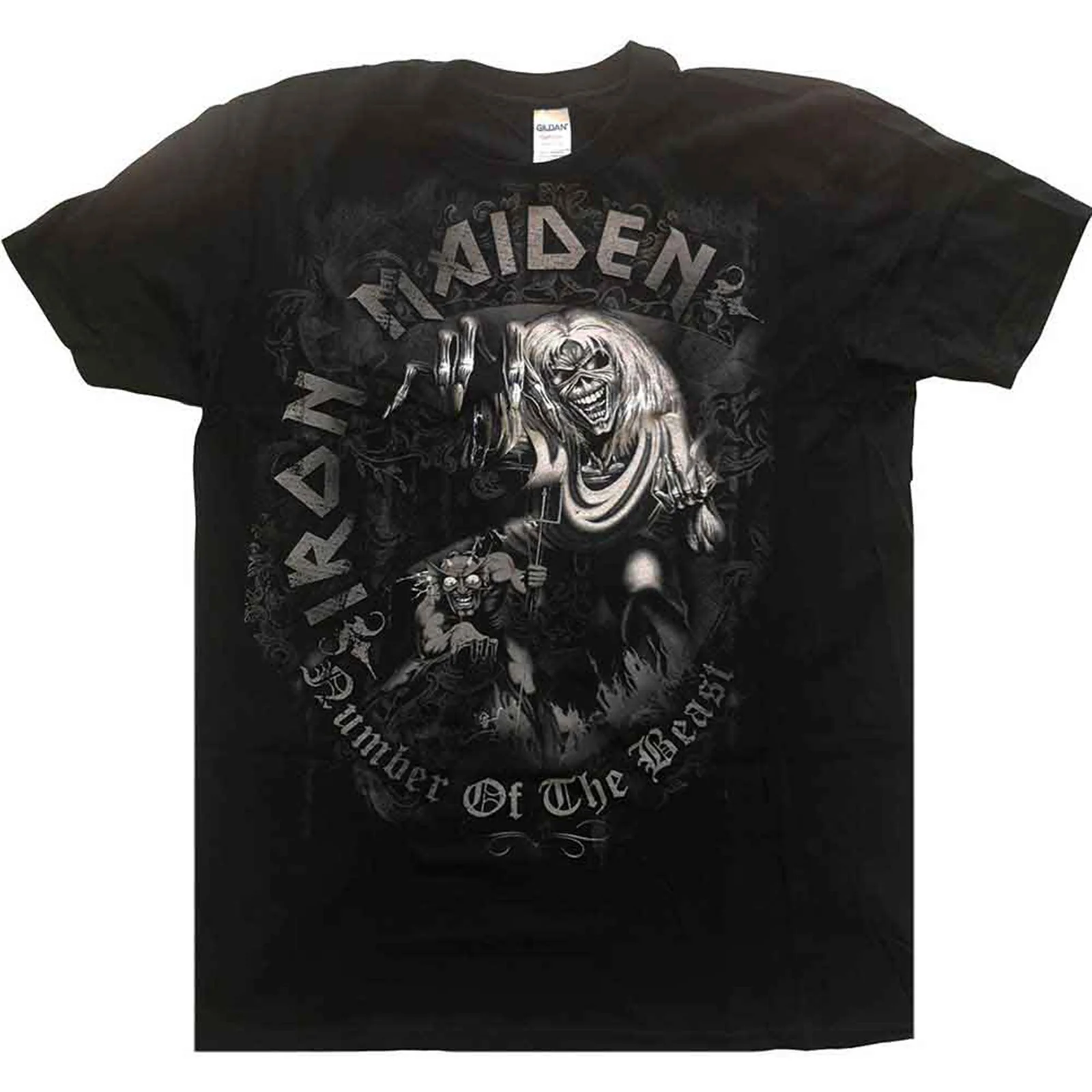 IRON MAIDEN - NUMBER OF THE BEAST - Kids T-Shirt Black